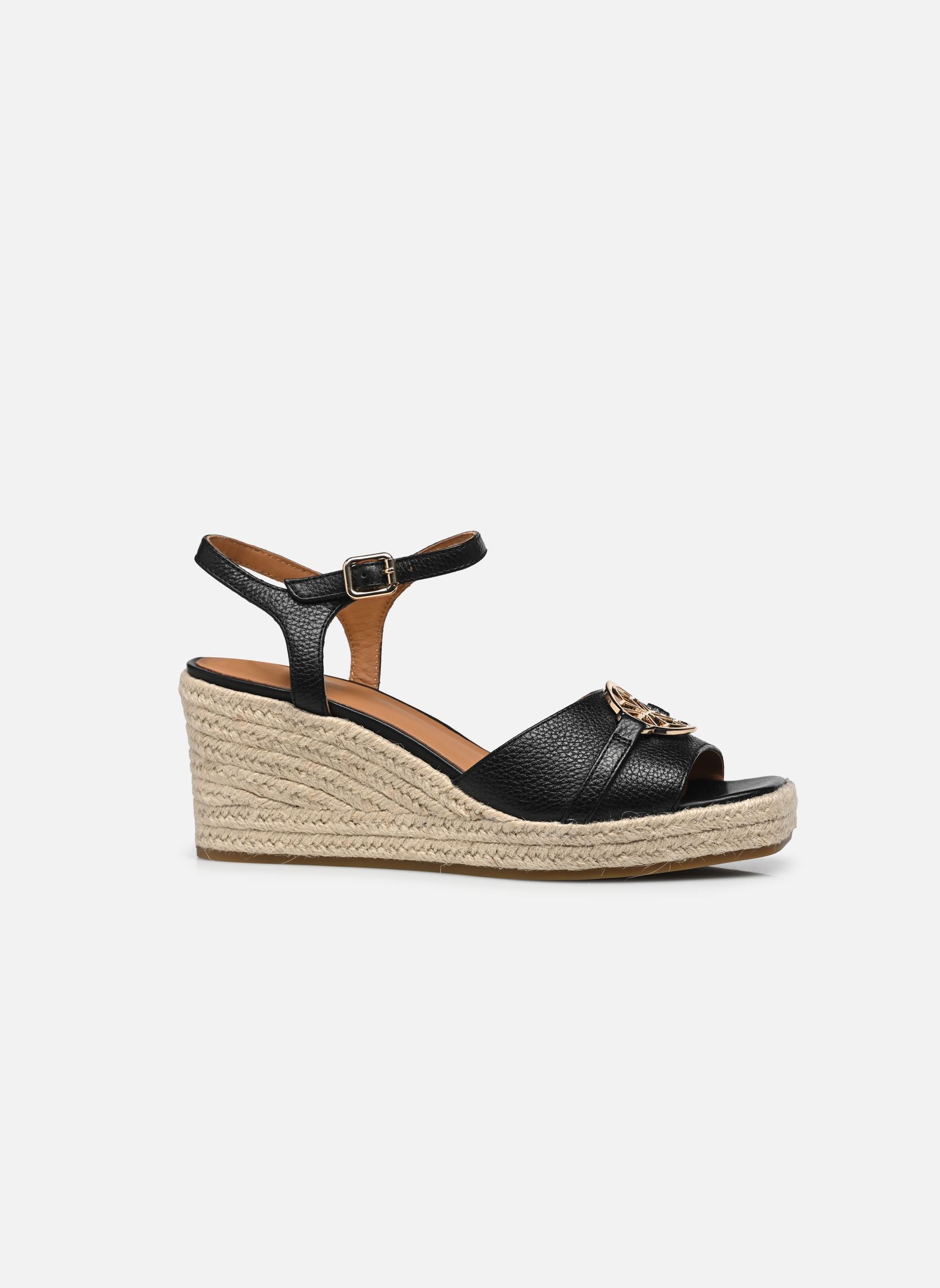 Sandalias y plataformas de cuña D PANAREA 1 mujer negro Geox Sandalias y plataformas de cuña D PANAREA 1 mujer negro Noir