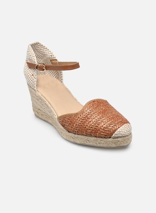 Geox Sandales compensées et plateformes D GELSA LOW 2 femme marron