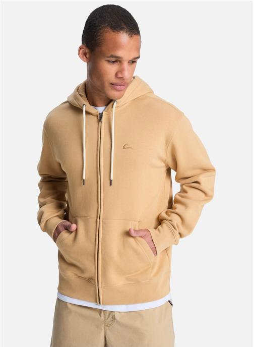 Quiksilver Sweats à capuche Sweat à capuche zippé SALT WATER ZIP homme beige
