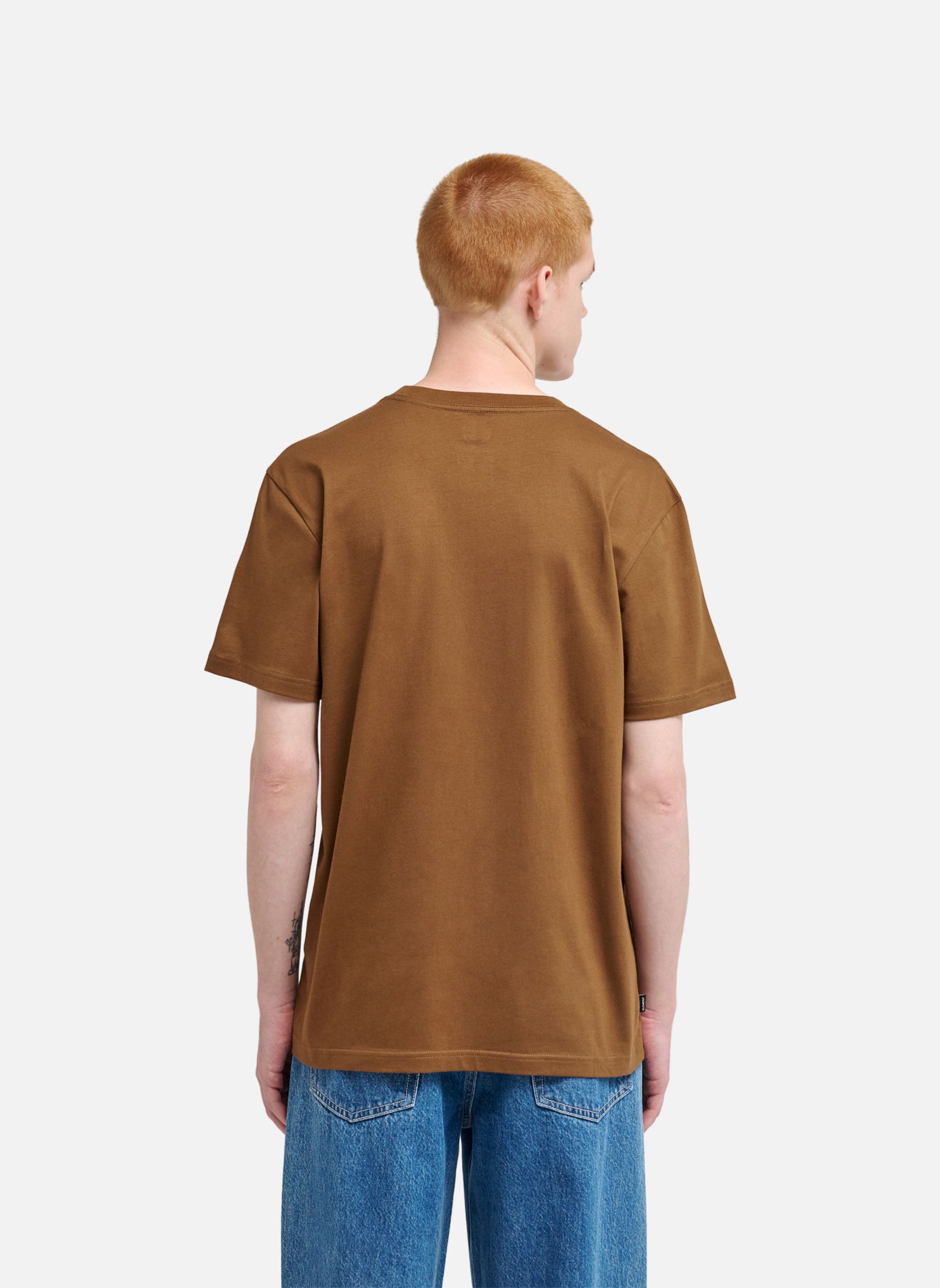 Tee-shirts Icon Label Pocket homme marron Element Tee-shirts Icon Label Pocket homme marron Marron