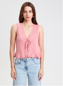 Débardeurs DBLODENTEL femme rose Cache Cache Débardeurs DBLODENTEL femme rose Rose pastel