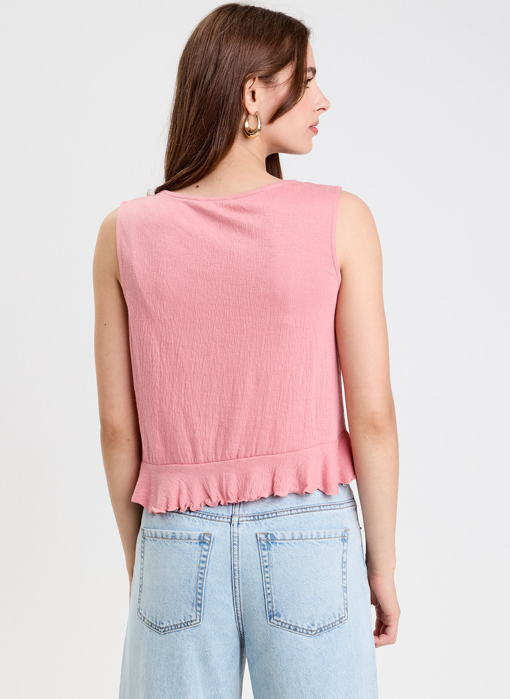 Débardeurs DBLODENTEL femme rose Cache Cache Débardeurs DBLODENTEL femme rose Rose pastel