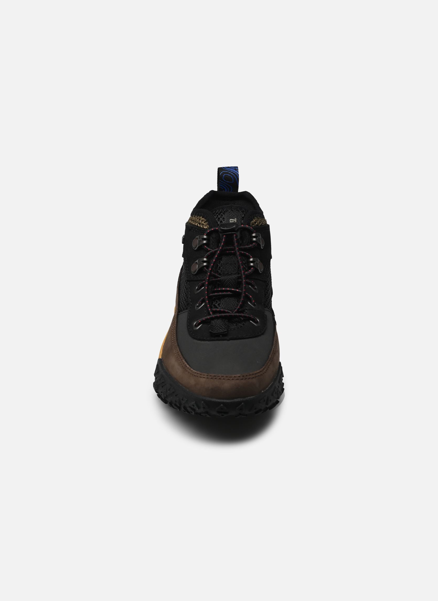 Baskets hautes GreenStride Motion 6 Mid Bungee noir Timberland Baskets hautes GreenStride Motion 6 Mid Bungee noir Black nubuck w brown