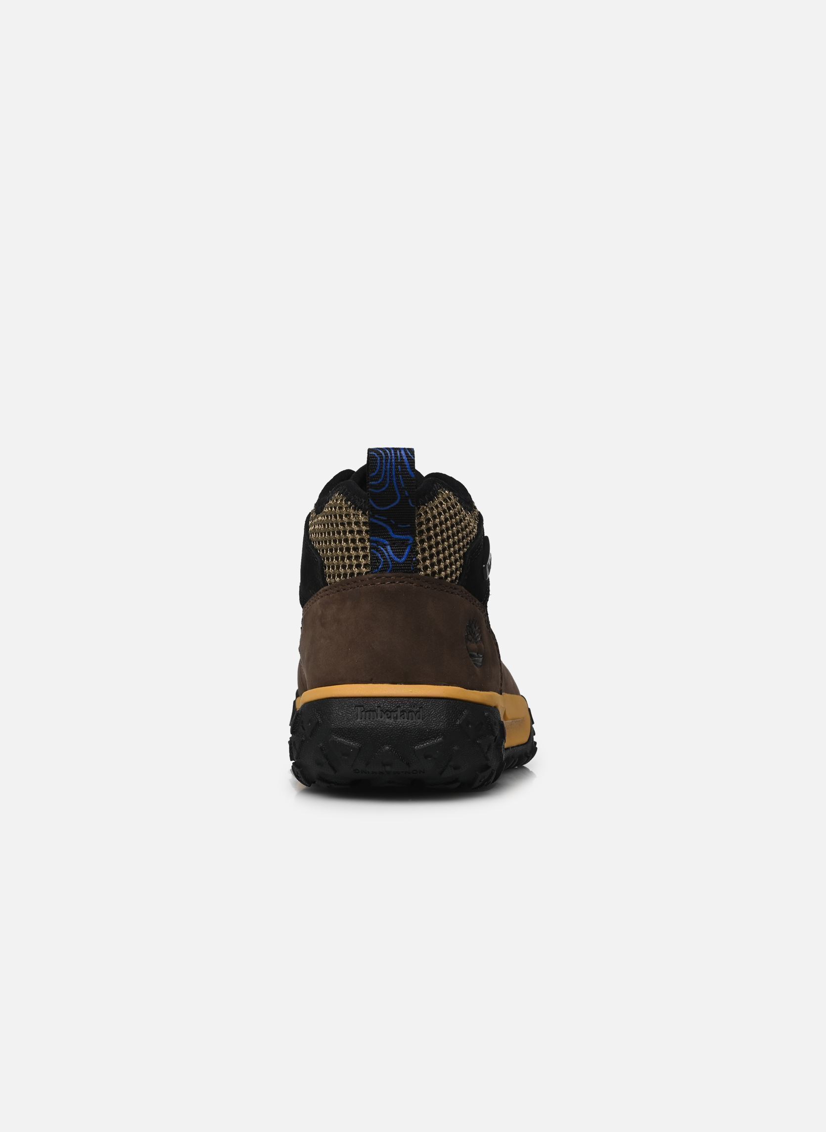 Baskets hautes GreenStride Motion 6 Mid Bungee noir Timberland Baskets hautes GreenStride Motion 6 Mid Bungee noir Black nubuck w brown