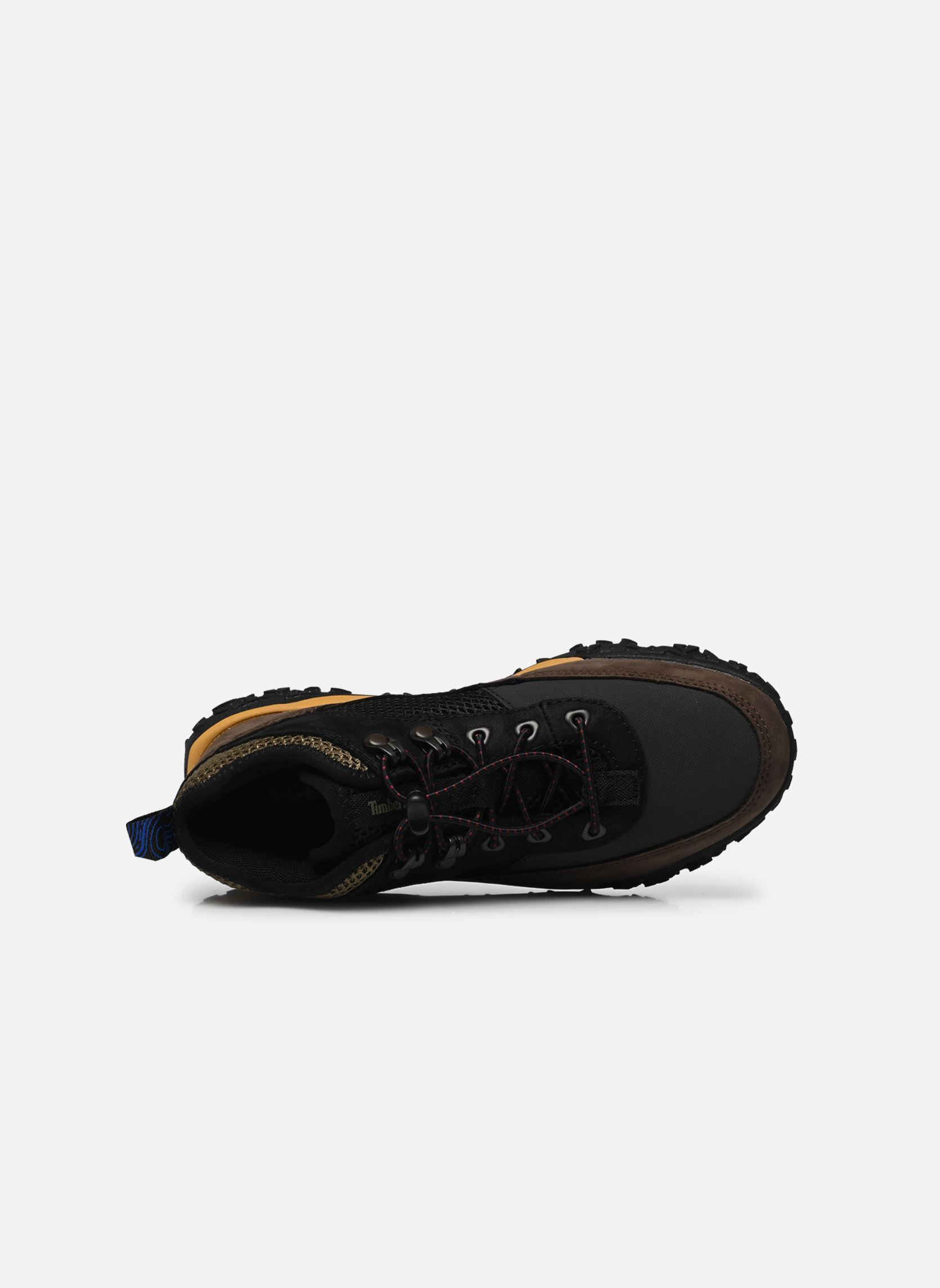 Baskets hautes GreenStride Motion 6 Mid Bungee noir Timberland Baskets hautes GreenStride Motion 6 Mid Bungee noir Black nubuck w brown