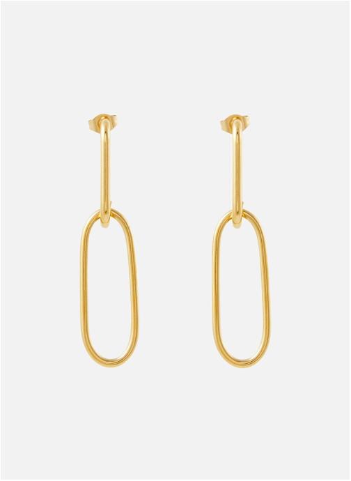 Balaboosté Boucles d'oreilles femme or et bronze