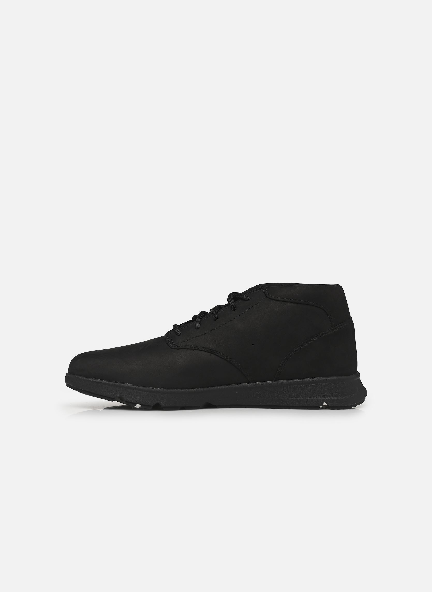 Baskets montantes Parker street Mid Lace Up Sneaker homme noir Timberland Baskets montantes Parker street Mid Lace Up Sneaker homme noir BLACK OUT NUBUCK