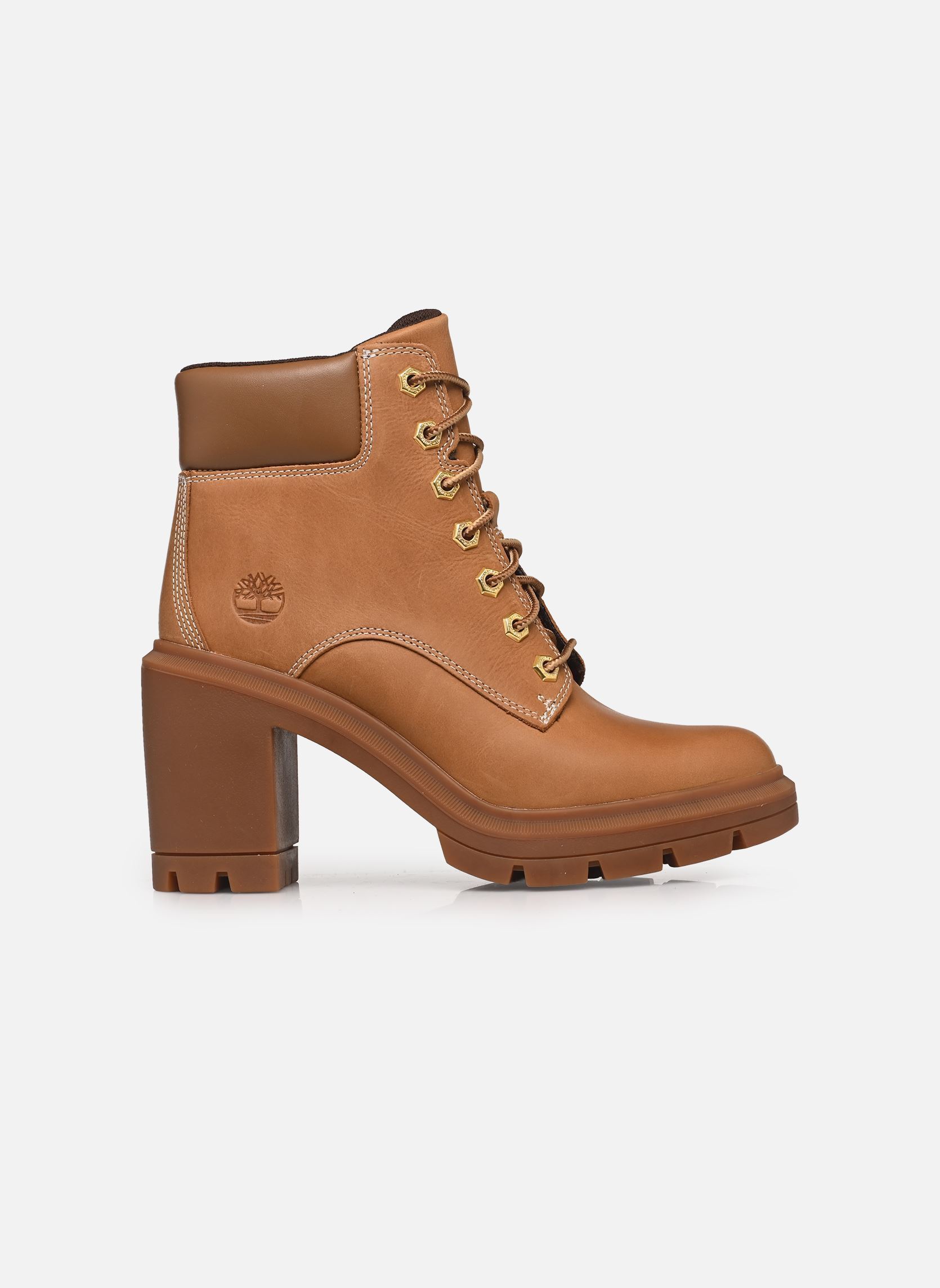Bottines à lacets Allington Heights femme marron Timberland Bottines à lacets Allington Heights femme marron WHEAT FULL GRAIN