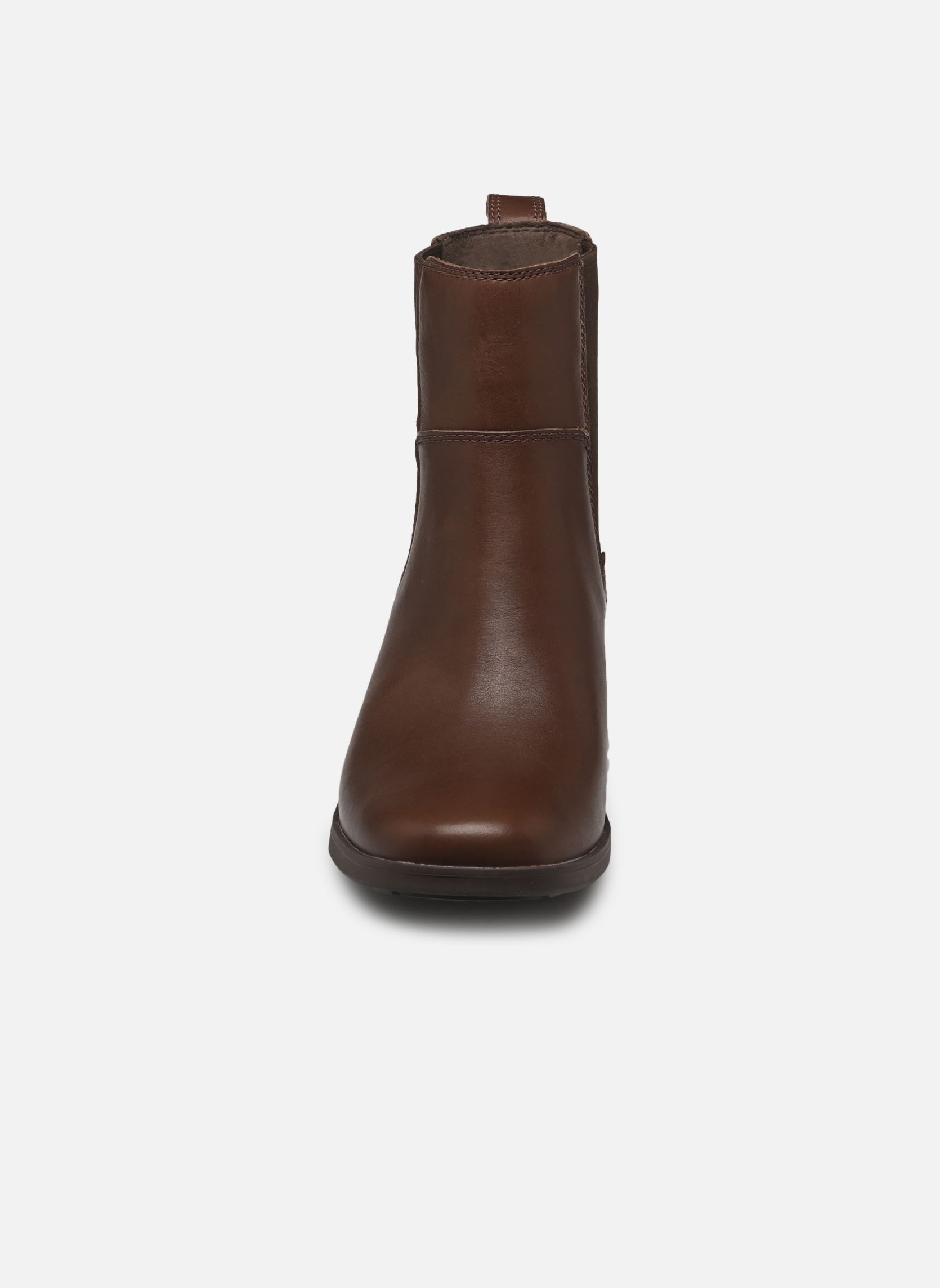Stivaletti e stivali Bellevaux Mid Chelsea donna marrone Timberland Stivaletti e stivali Bellevaux Mid Chelsea donna marrone DARK BROWN FULL GRAIN