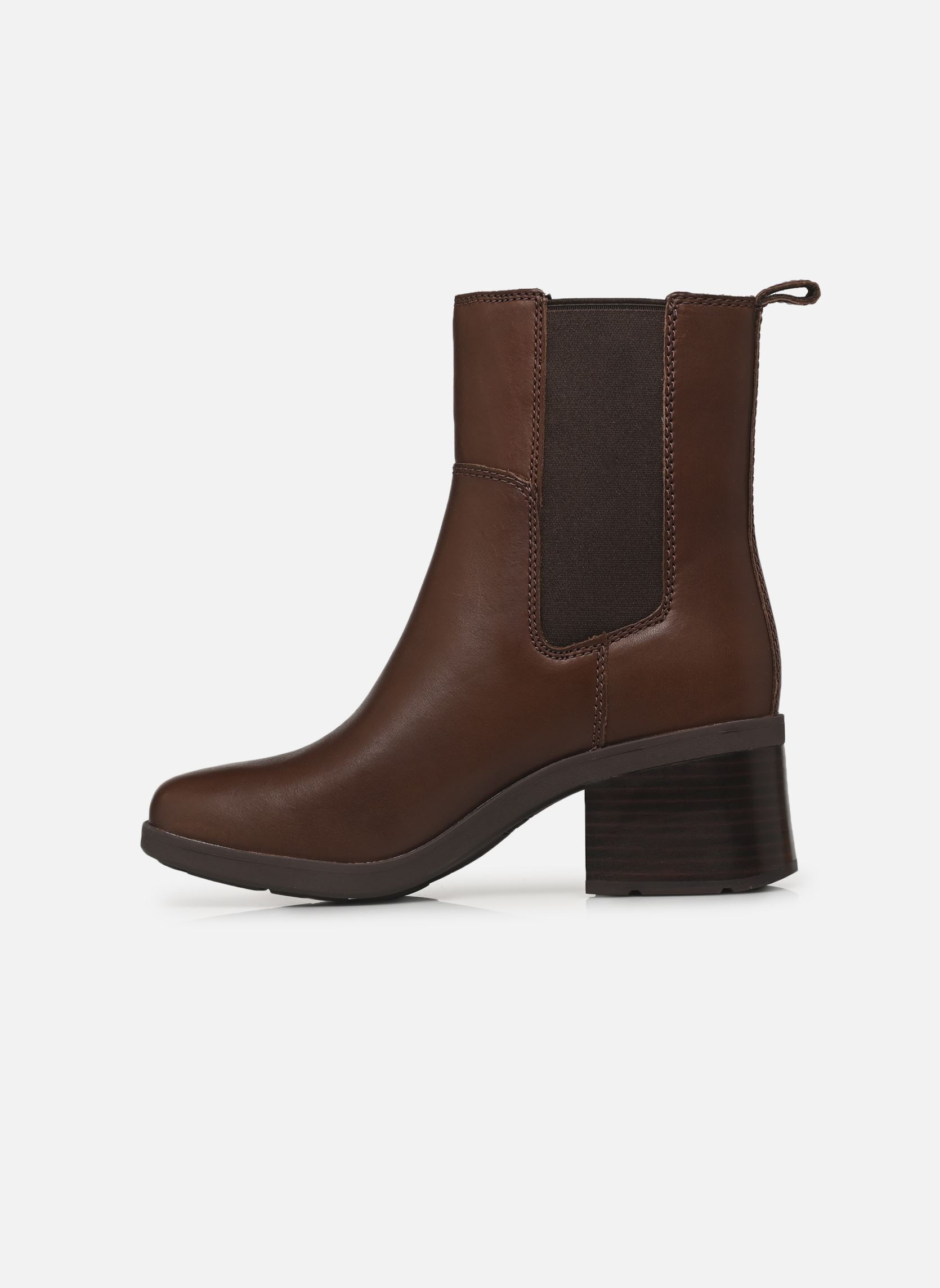 Stivaletti e stivali Bellevaux Mid Chelsea donna marrone Timberland Stivaletti e stivali Bellevaux Mid Chelsea donna marrone DARK BROWN FULL GRAIN