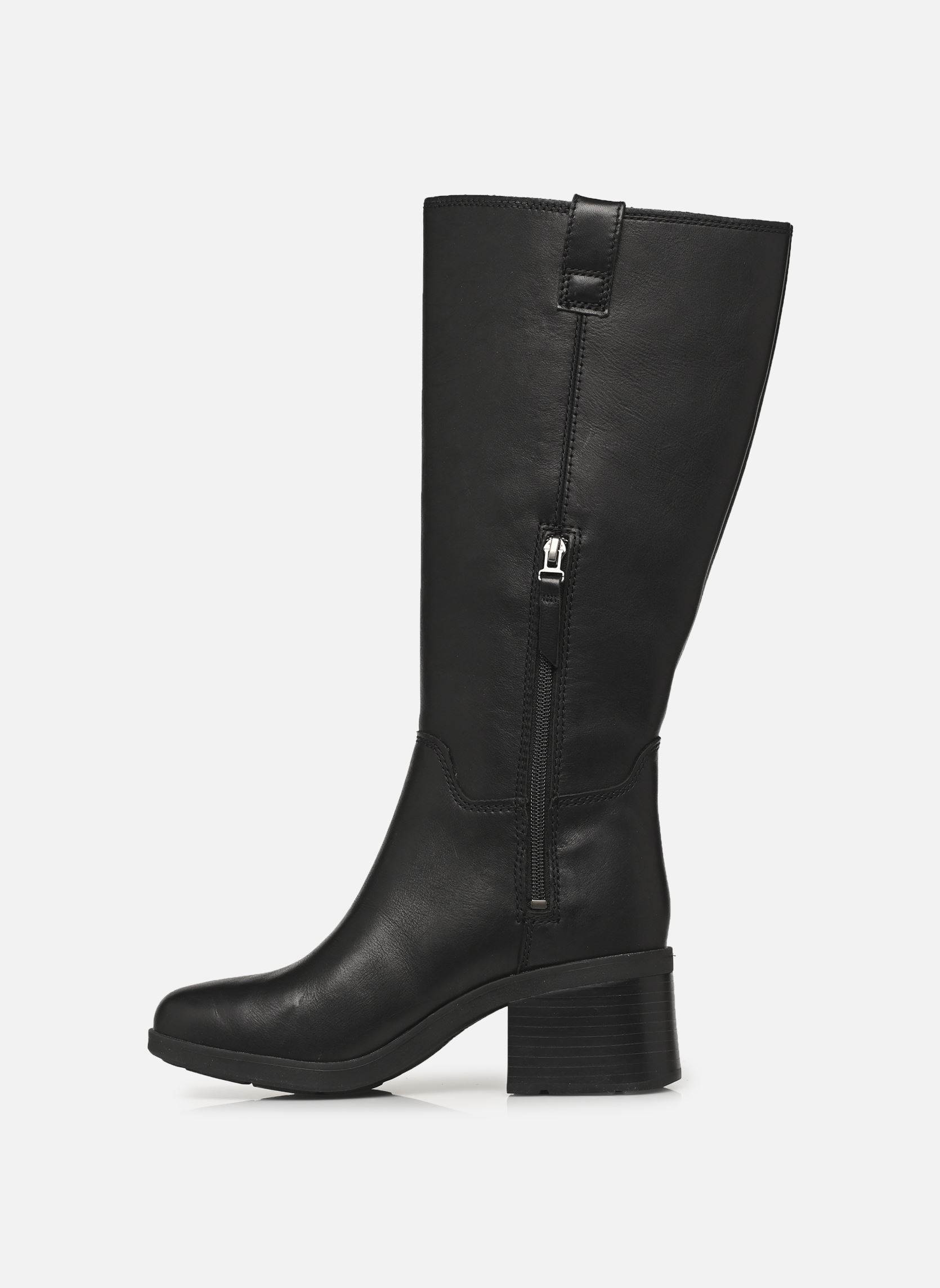 Bottines motardes Bellevaux Tall Zip femme noir Timberland Bottines motardes Bellevaux Tall Zip femme noir BLACK FULL GRAIN