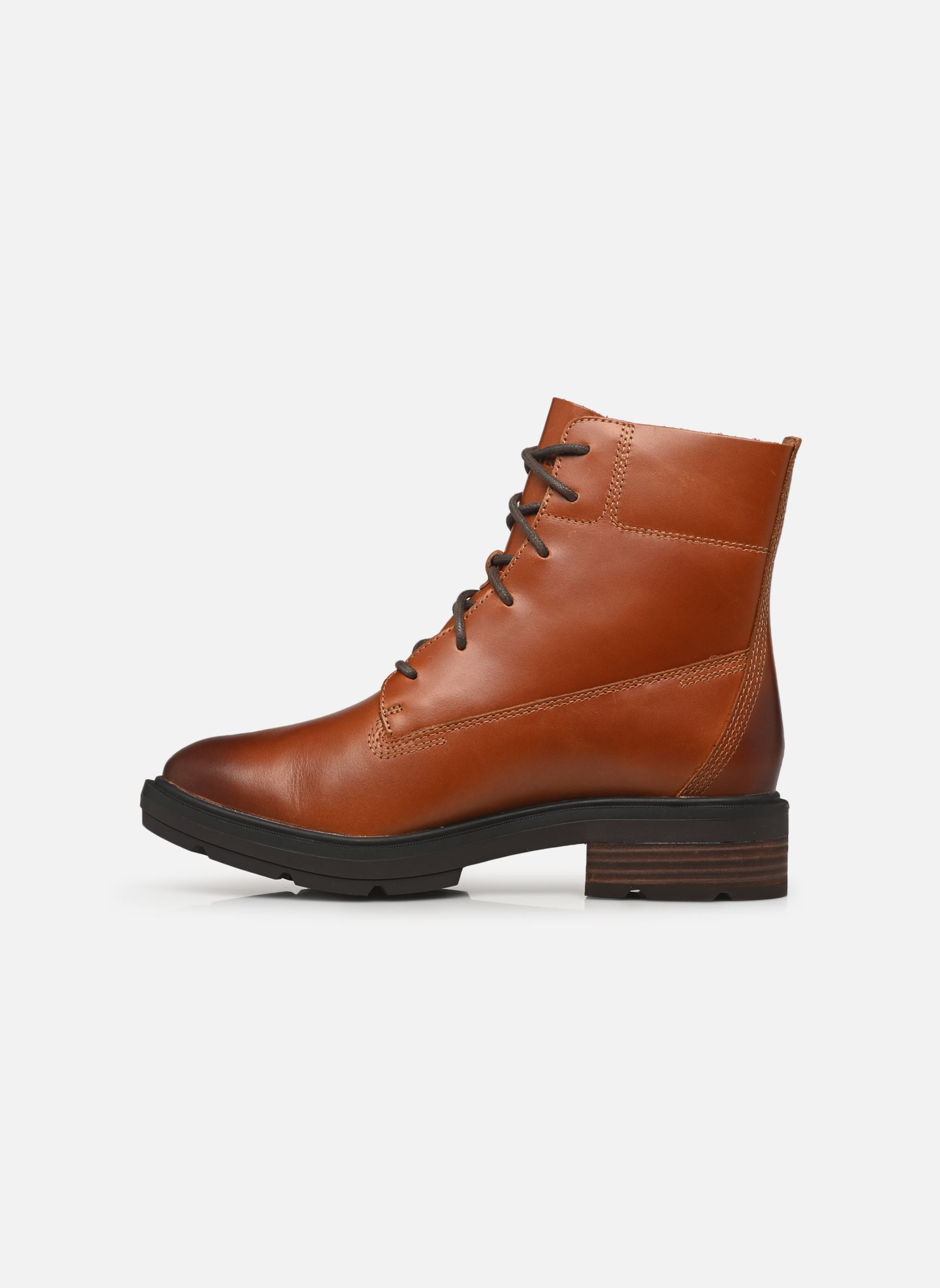 Veterlaarsjes Brimfield Mid Lace Boot dames bruin Timberland Veterlaarsjes Brimfield Mid Lace Boot dames bruin MEDIUM BROWN FULL GRAIN