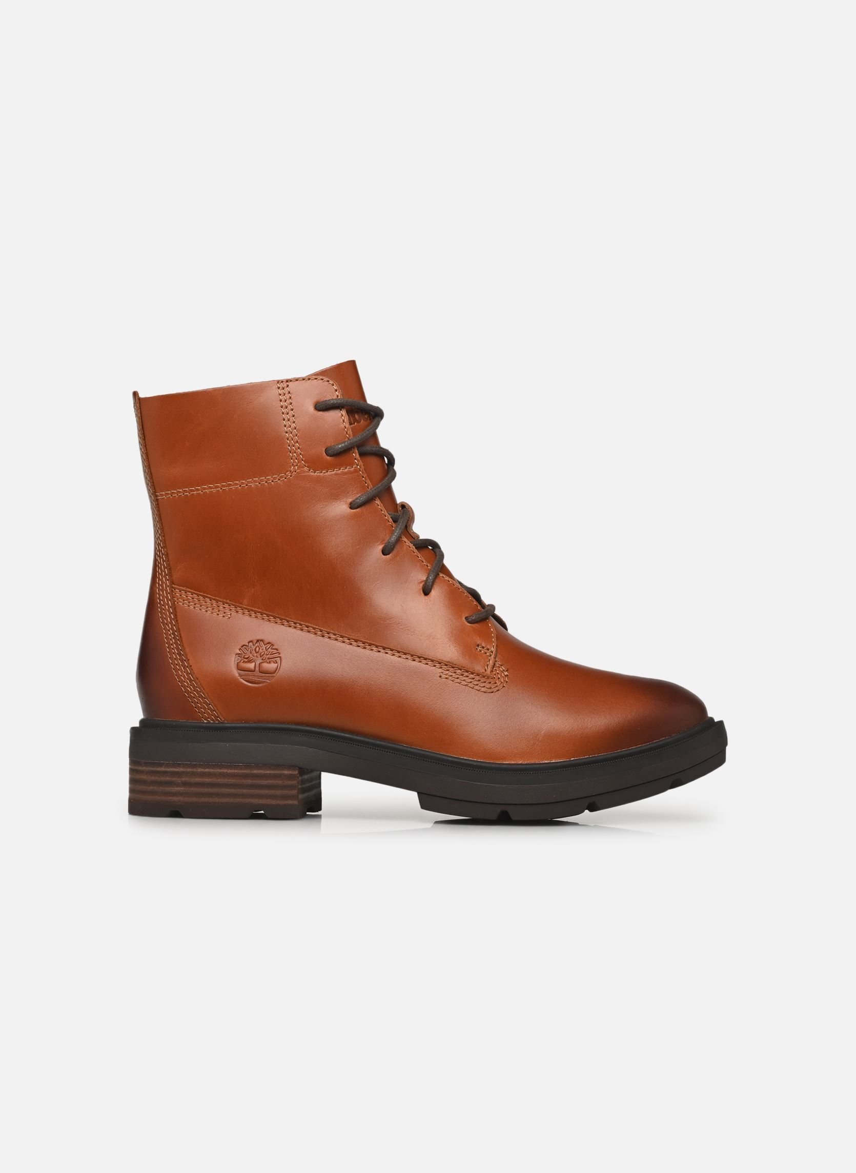 Veterlaarsjes Brimfield Mid Lace Boot dames bruin Timberland Veterlaarsjes Brimfield Mid Lace Boot dames bruin MEDIUM BROWN FULL GRAIN