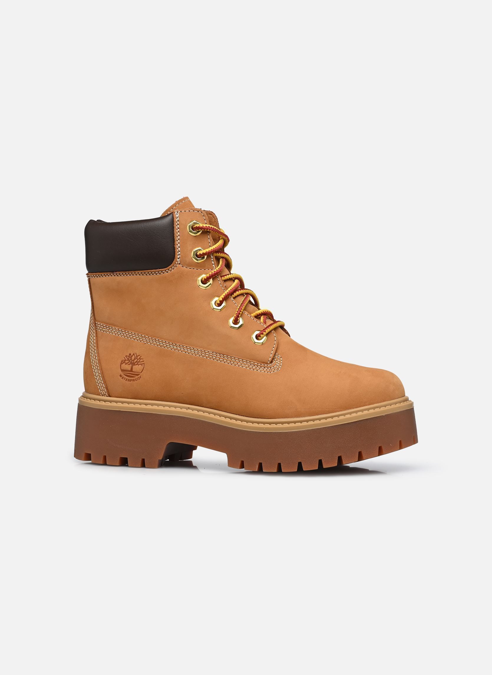 Bottines à lacets Stone Street 6 Inch Lace Up Wterproof Bo femme marron Timberland Bottines à lacets Stone Street 6 Inch Lace Up Wterproof Bo femme marron WHEAT