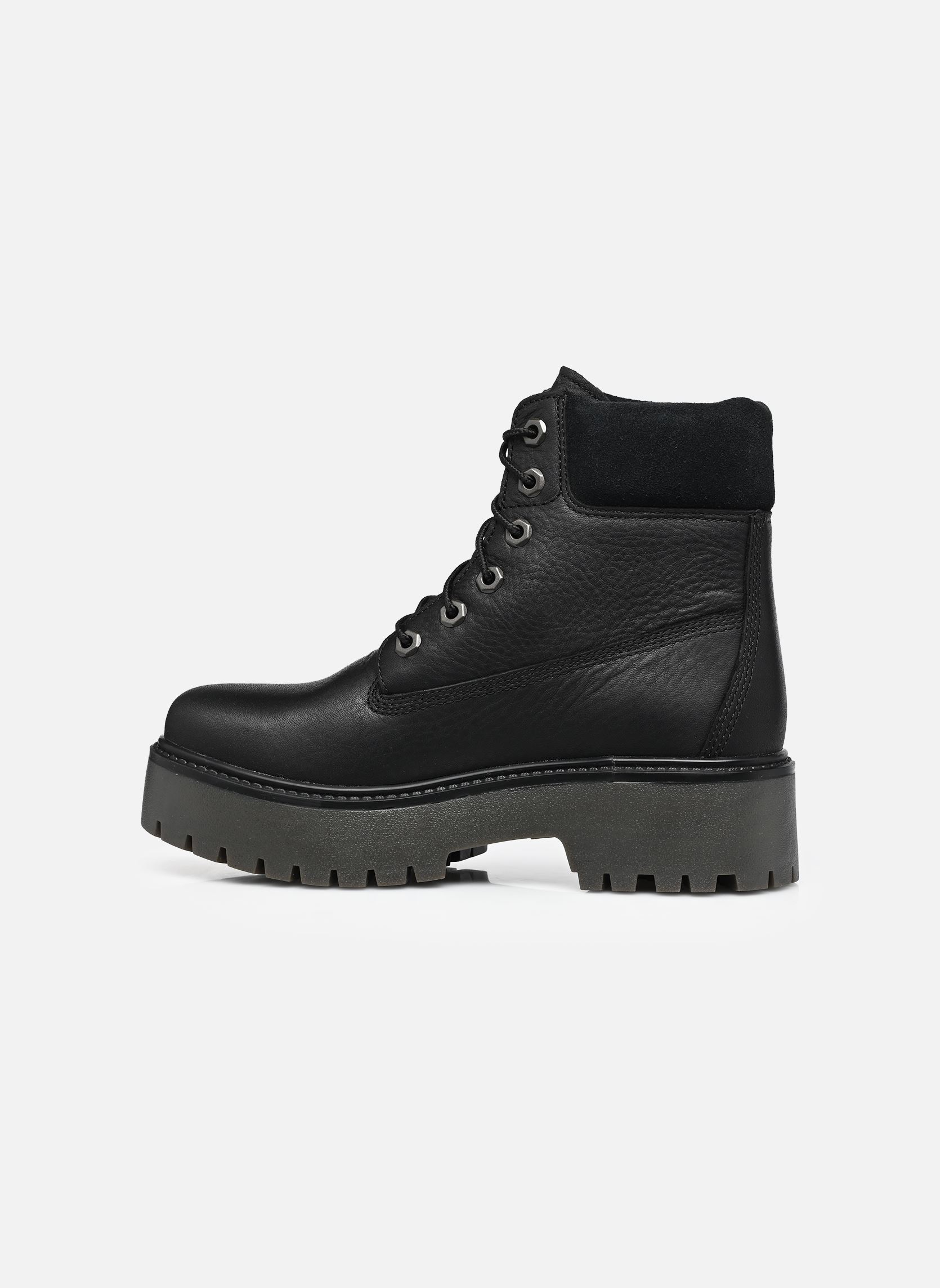 Bottines à lacets Stone Street 6 Inch Lace Up Wterproof Bo femme noir Timberland Bottines à lacets Stone Street 6 Inch Lace Up Wterproof Bo femme noir BLACK FULL GRAIN