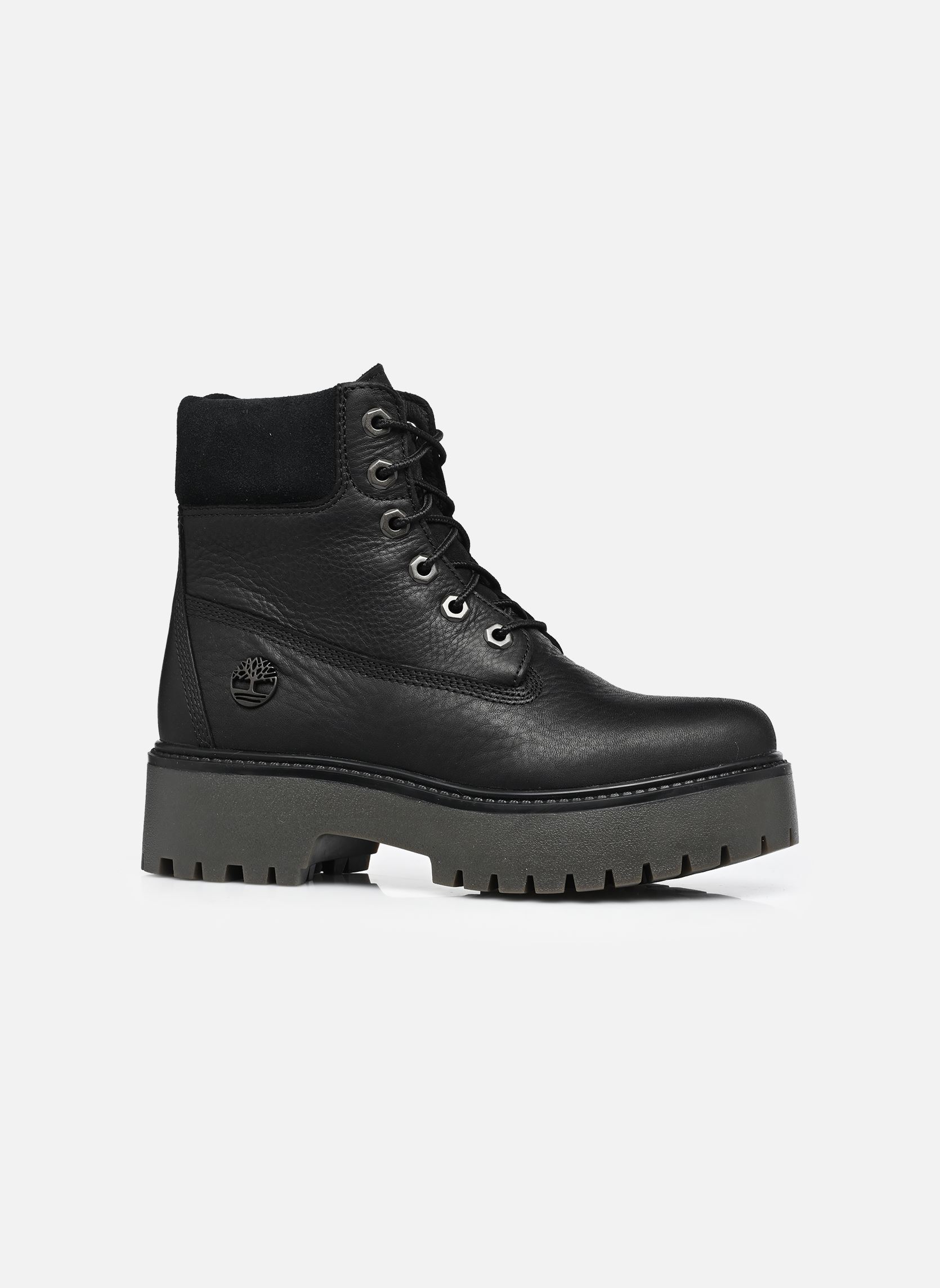 Bottines à lacets Stone Street 6 Inch Lace Up Wterproof Bo femme noir Timberland Bottines à lacets Stone Street 6 Inch Lace Up Wterproof Bo femme noir BLACK FULL GRAIN