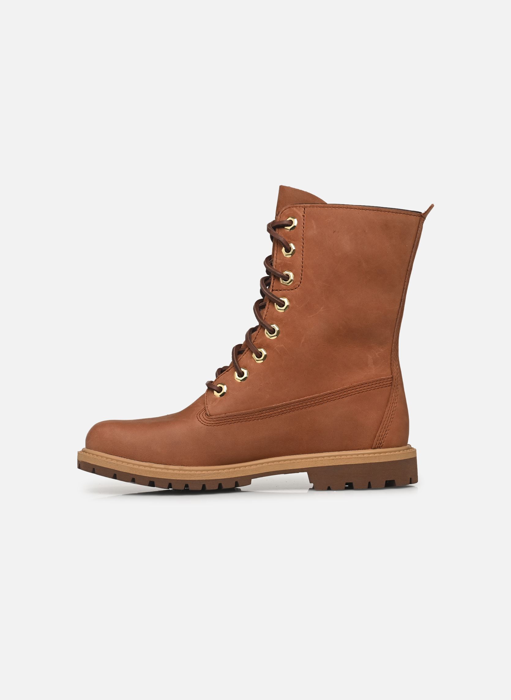 Bottines à lacets Timberland Premium 8 Inch Lace Up Wterpr femme marron Timberland Bottines à lacets Timberland Premium 8 Inch Lace Up Wterpr femme marron MEDIUM BROWN FULL GRAIN