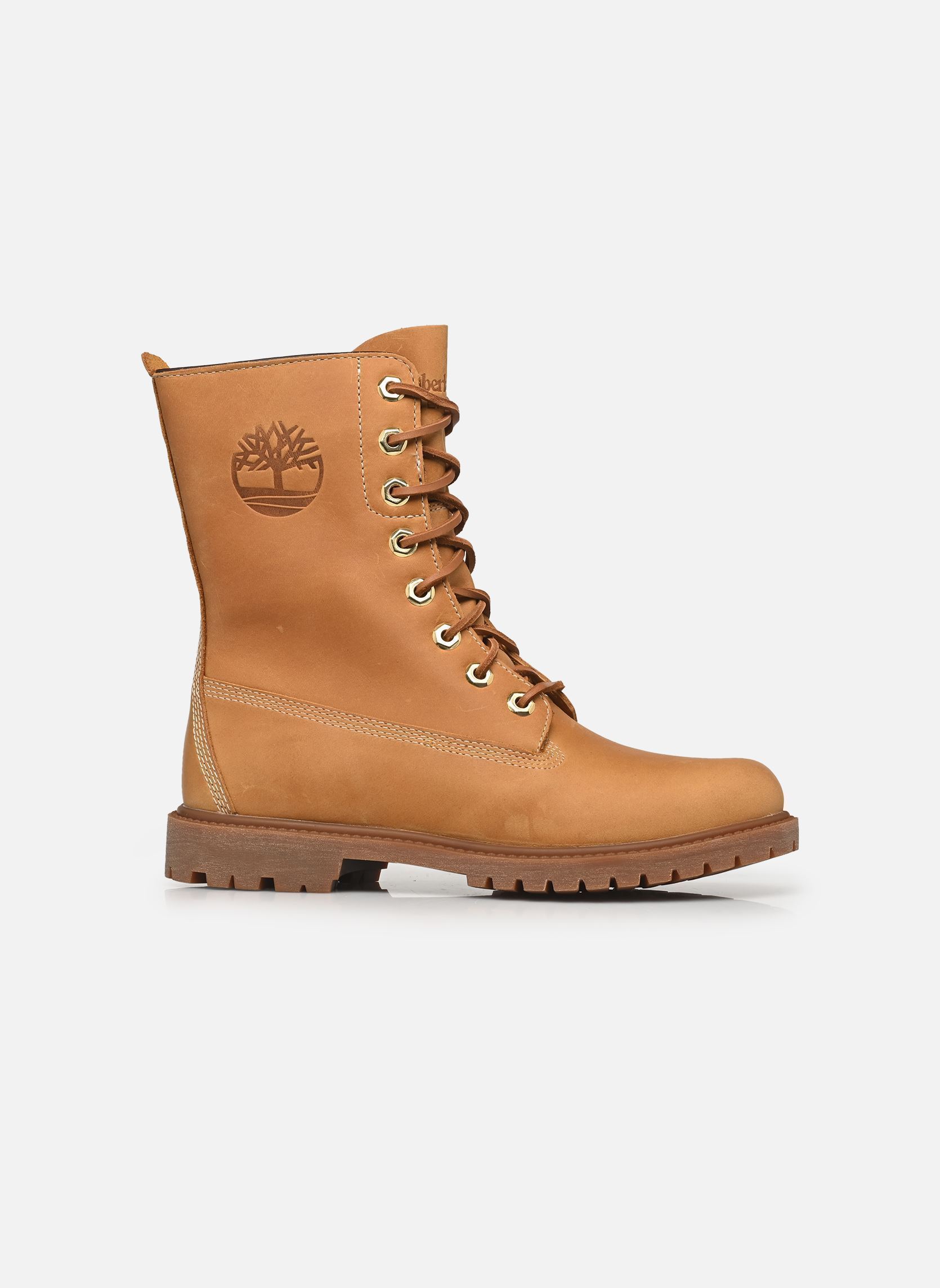 Bottines à lacets Timberland Premium 8 Inch Lace Up Wterpr femme marron Timberland Bottines à lacets Timberland Premium 8 Inch Lace Up Wterpr femme marron WHEAT FULL GRAIN