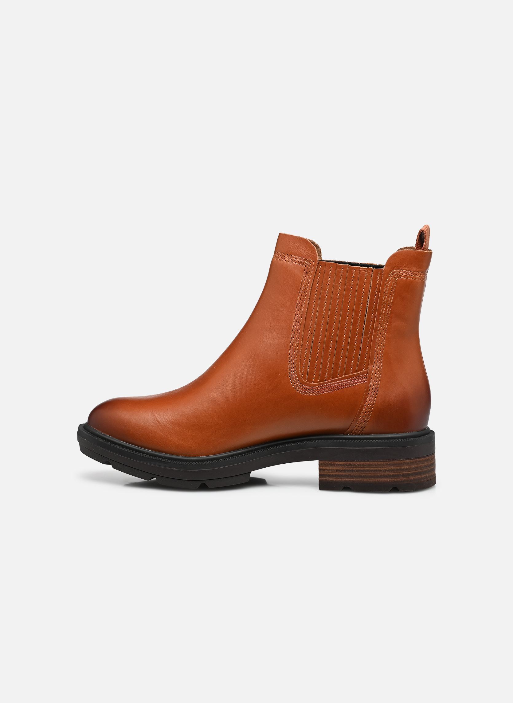 Bottines et boots Brimfield Mid Chelsea femme marron Timberland Bottines et boots Brimfield Mid Chelsea femme marron DARK BROWN