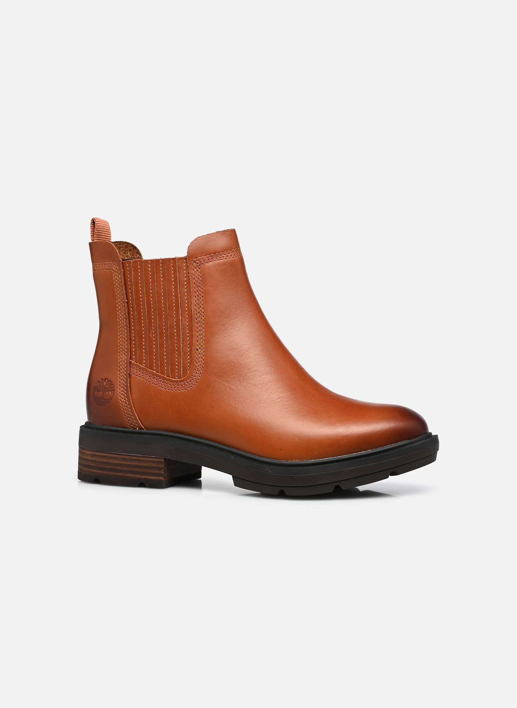 Bottines et boots Brimfield Mid Chelsea femme marron Timberland Bottines et boots Brimfield Mid Chelsea femme marron DARK BROWN