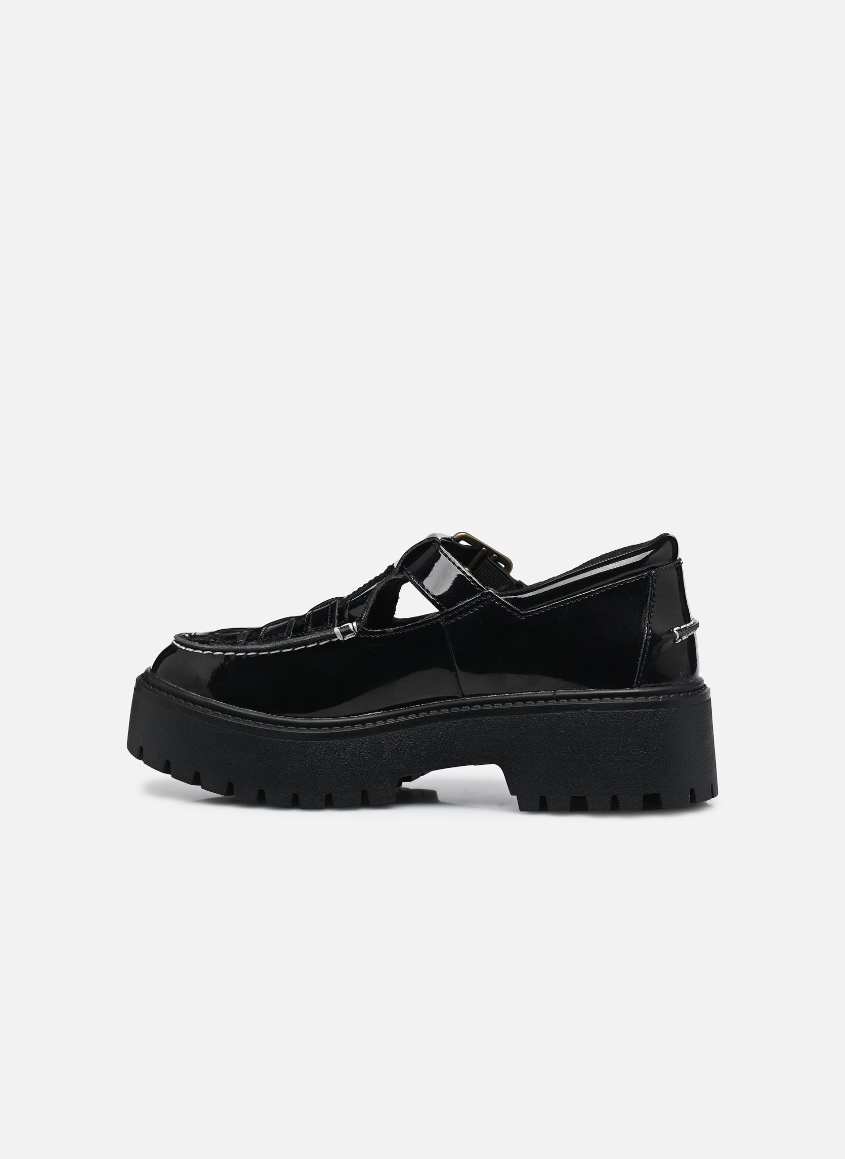 Derbies Stone Street Buckle Shoe femme noir Timberland Derbies Stone Street Buckle Shoe femme noir Black patent leather
