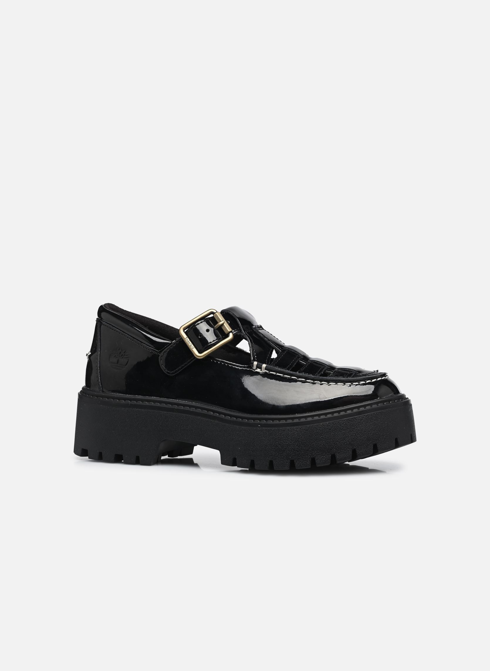 Derbies Stone Street Buckle Shoe femme noir Timberland Derbies Stone Street Buckle Shoe femme noir Black patent leather
