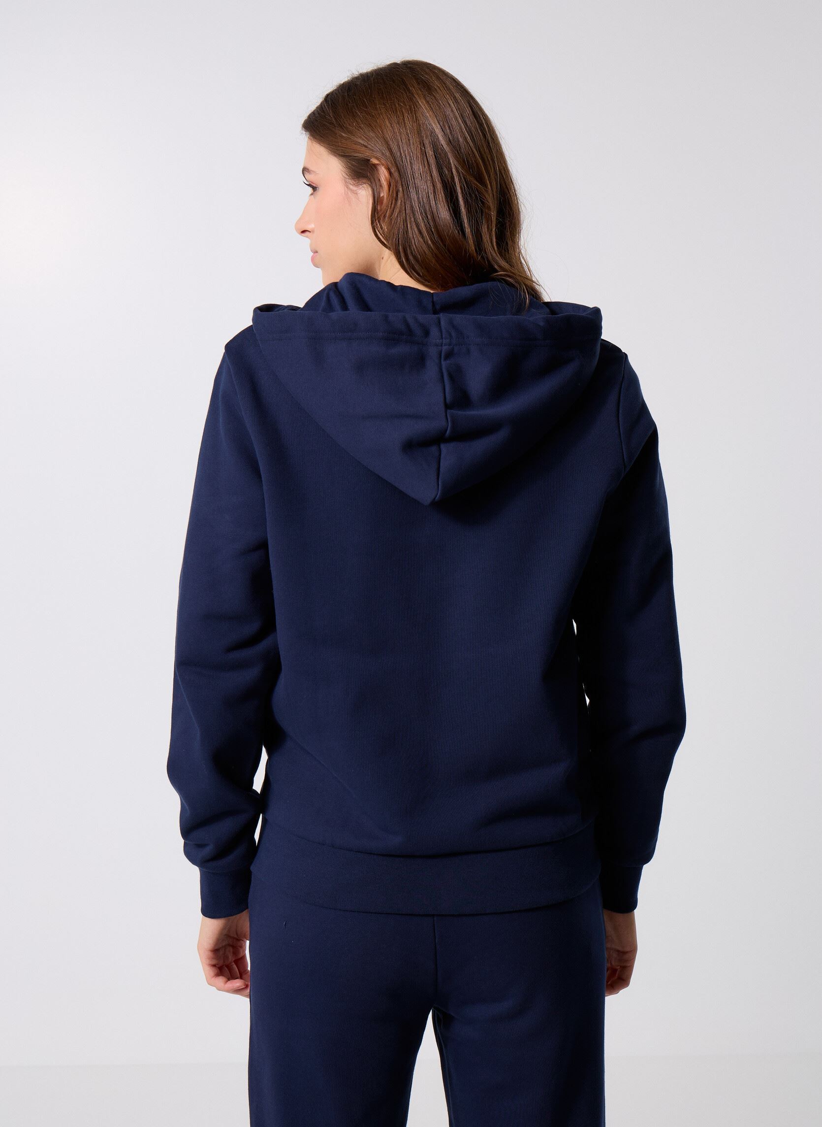 Sweatshirts Sweatshirt Zippe SF5256 femme bleu Lacoste Sweatshirts Sweatshirt Zippe SF5256 femme bleu MARINE