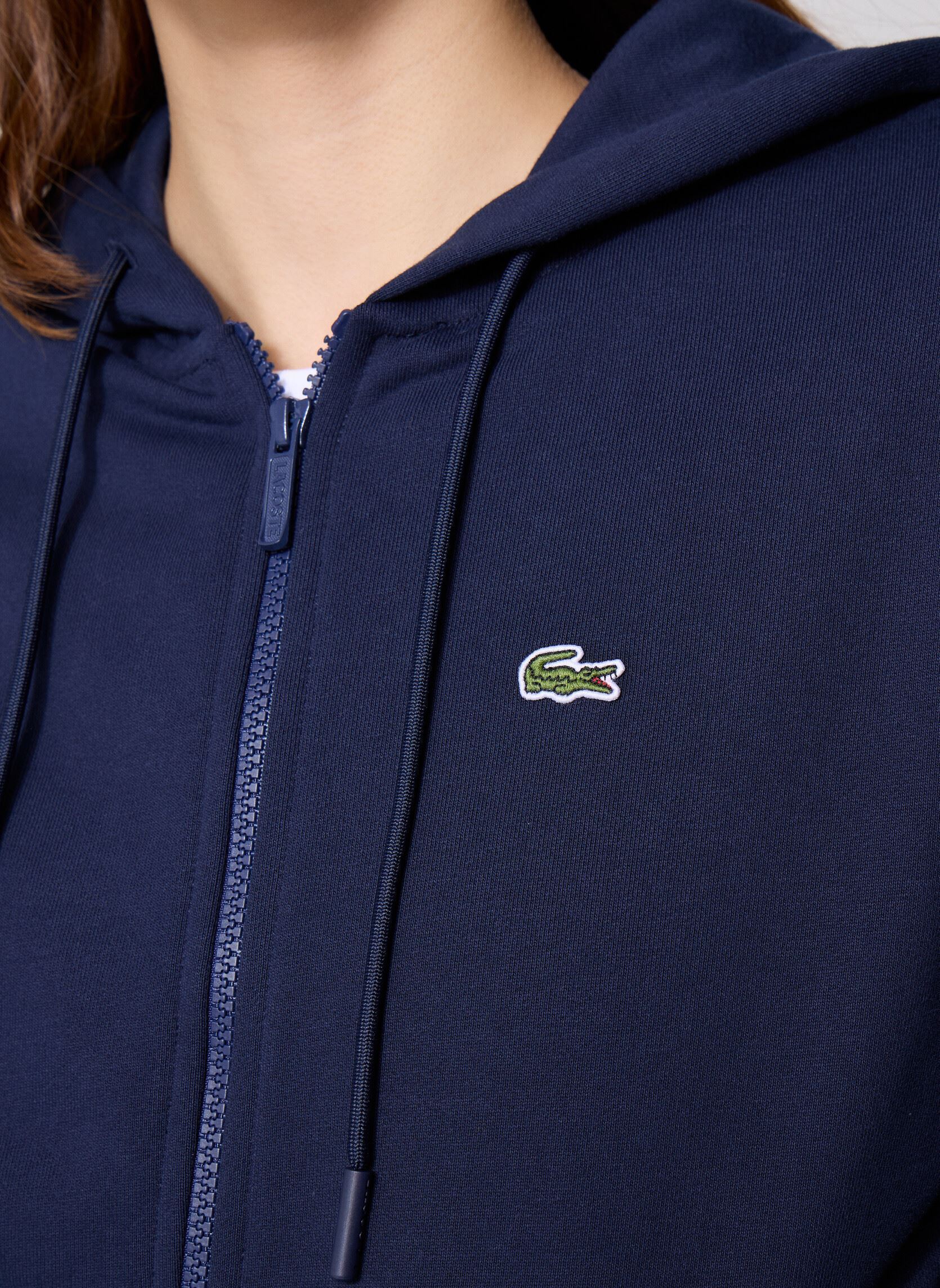 Sweatshirts Sweatshirt Zippe SF5256 femme bleu Lacoste Sweatshirts Sweatshirt Zippe SF5256 femme bleu MARINE