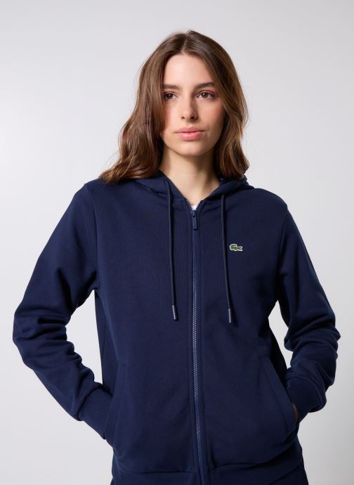 Lacoste Sweater Sweatshirt Zippe SF5256 dames blauw