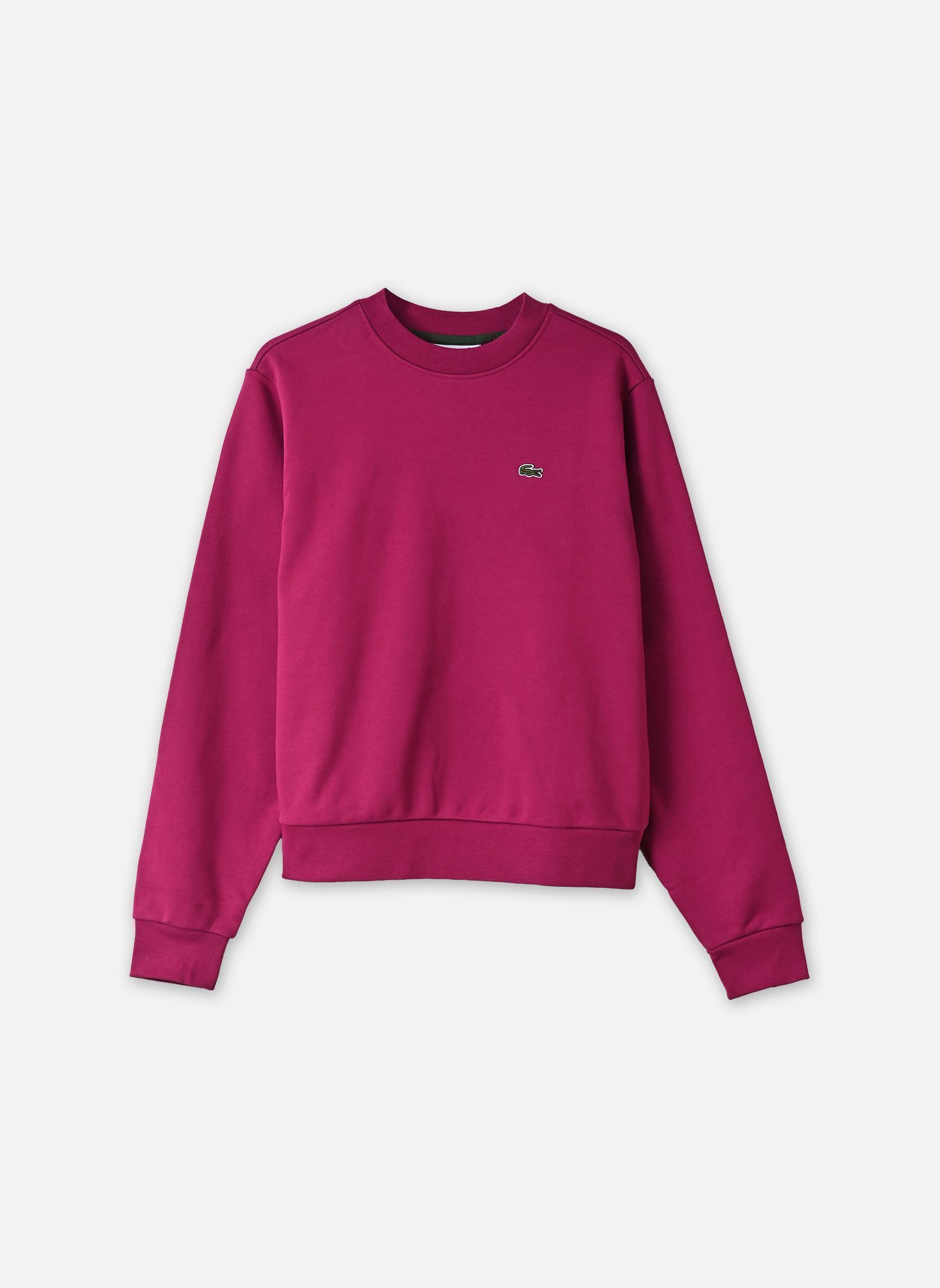 Sweatshirts Sweatshirt Col Rond SF5270 femme rose Lacoste Sweatshirts Sweatshirt Col Rond SF5270 femme rose RUBINE