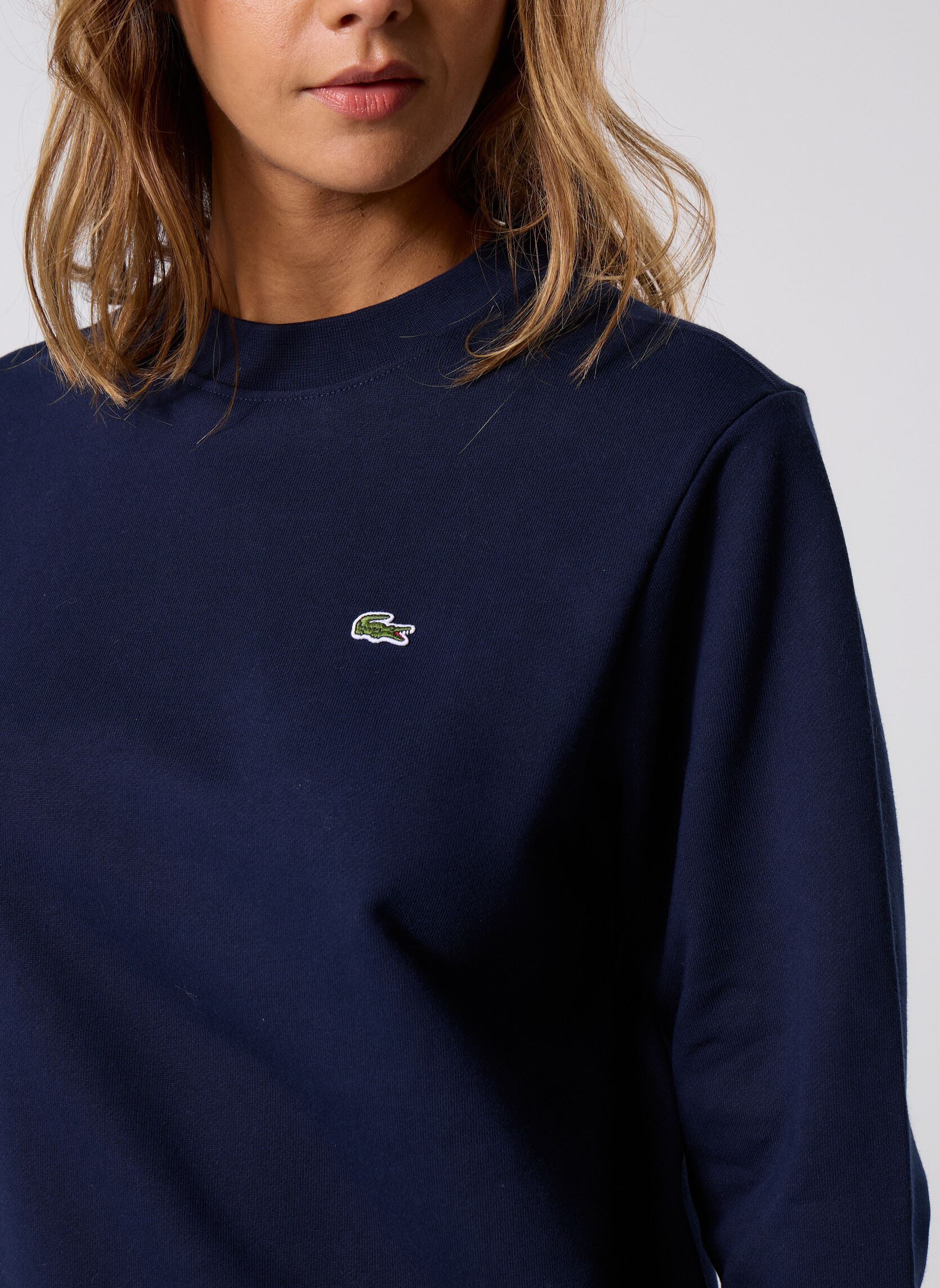 Sweatshirts Sweatshirt Col Rond SF5270 femme bleu Lacoste Sweatshirts Sweatshirt Col Rond SF5270 femme bleu MARINE