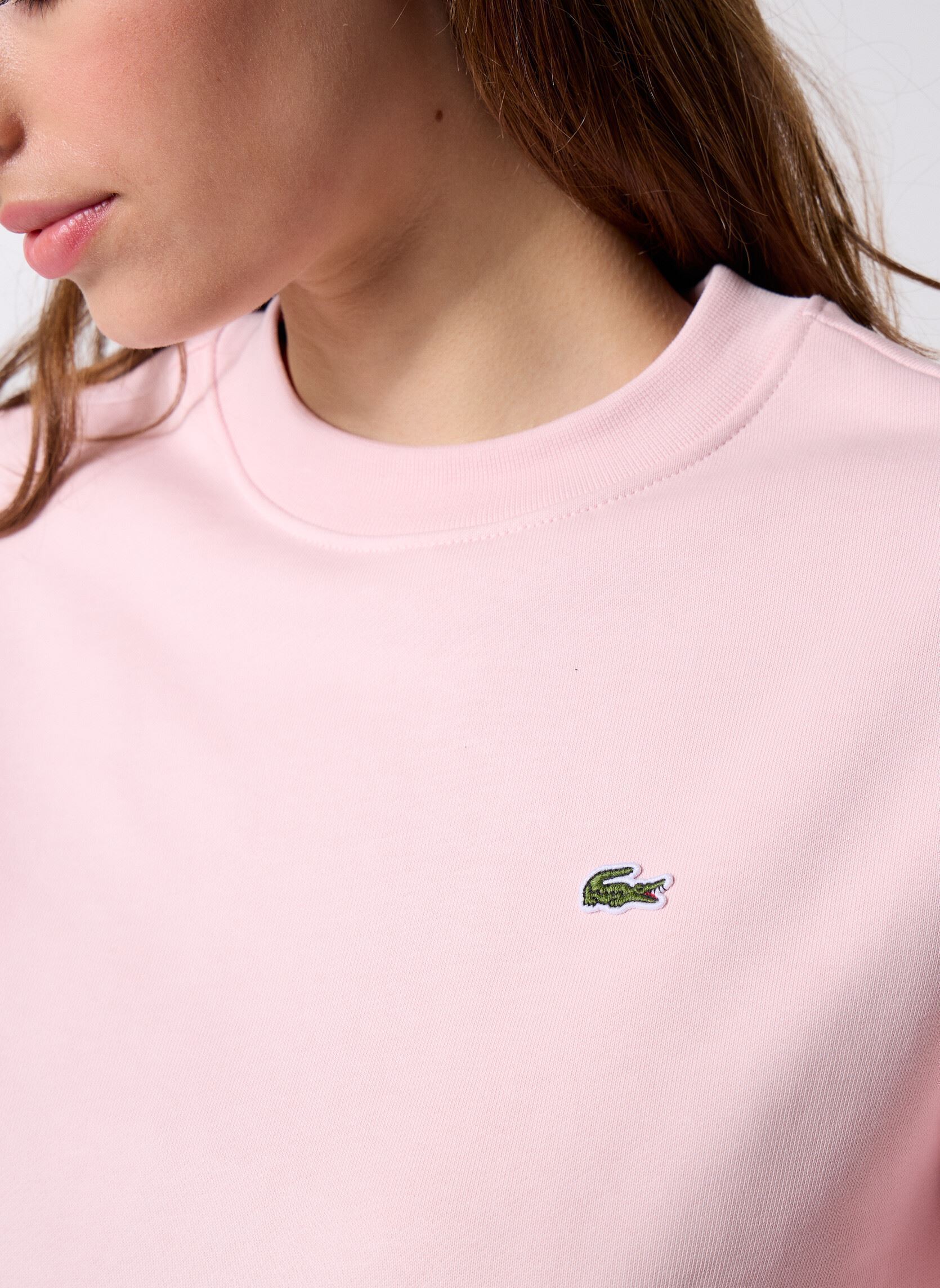 Sweatshirts Sweatshirt Col Rond SF5270 femme rose Lacoste Sweatshirts Sweatshirt Col Rond SF5270 femme rose NIDUS