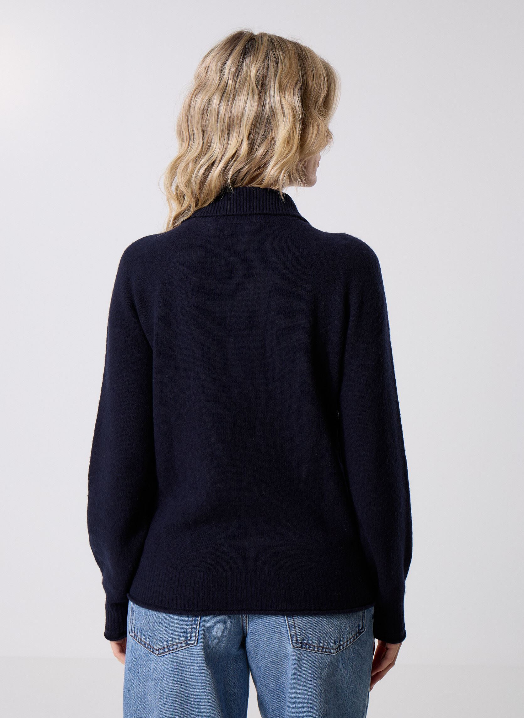 Truien Pull AF4010 dames blauw Lacoste Truien Pull AF4010 dames blauw MARINE