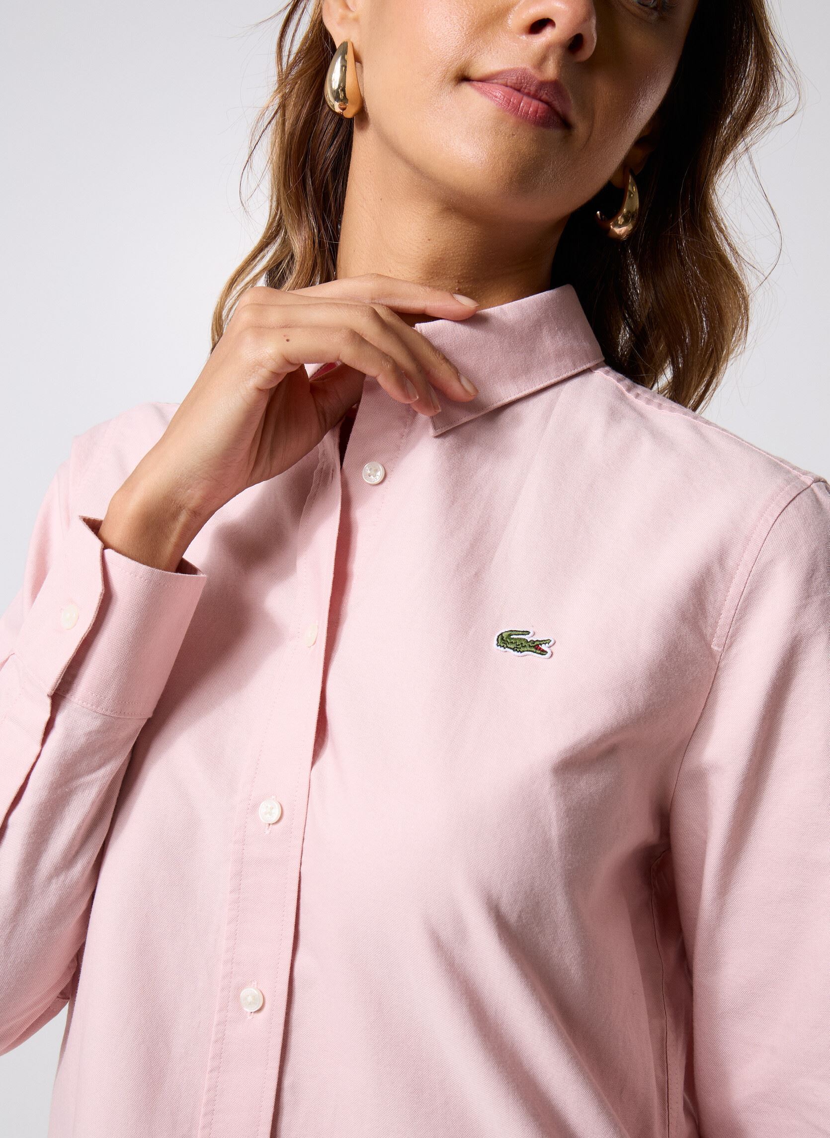 Chemise Femme Ariat Tek Heat Series – Manches Longues, 1/4 Zip, Rose/gris, Taille XS