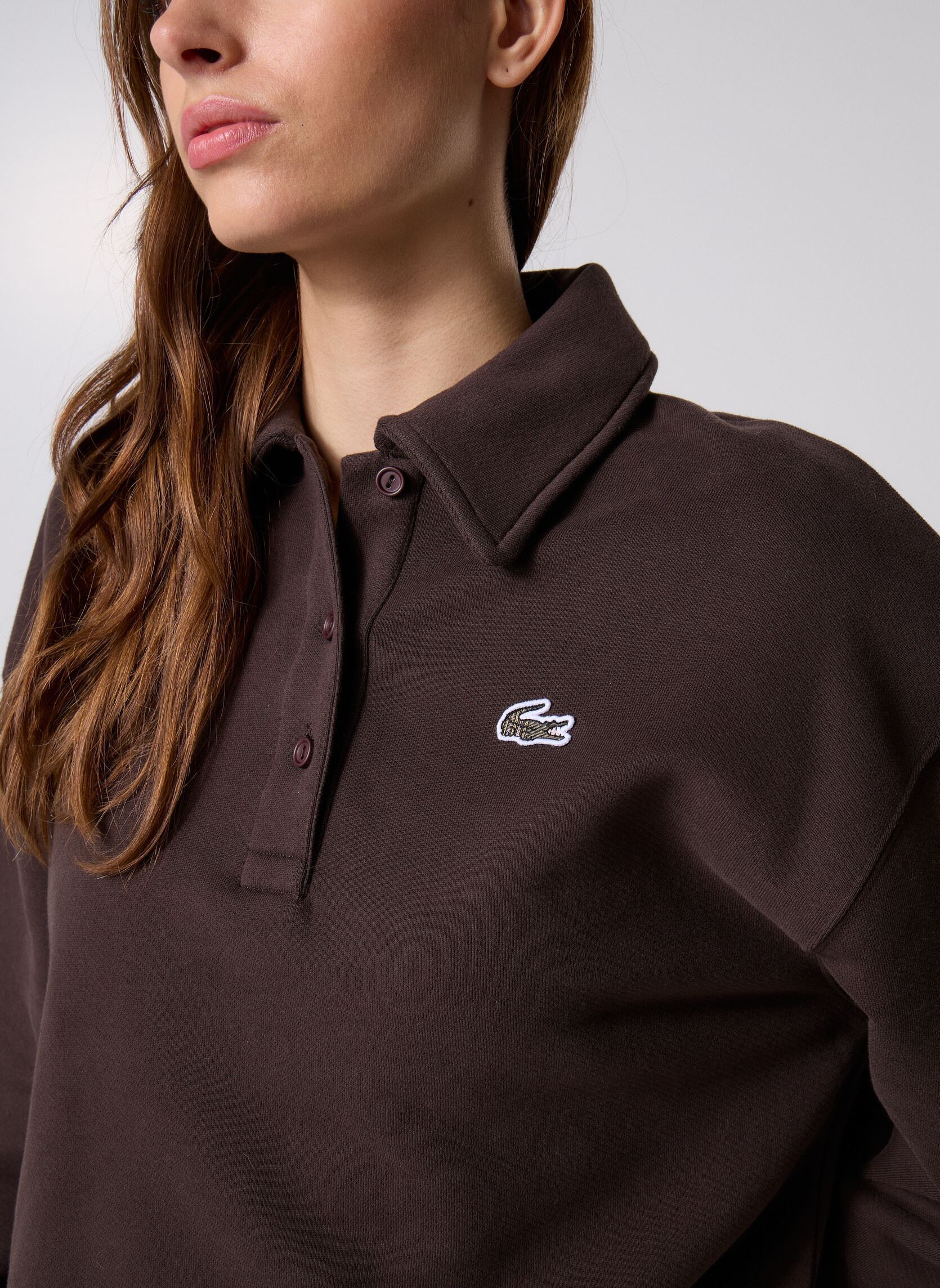 Sweaters met rits Sweatshirt Col Montant SF5275 dames bordeaux Lacoste Sweaters met rits Sweatshirt Col Montant SF5275 dames bordeaux PORTO