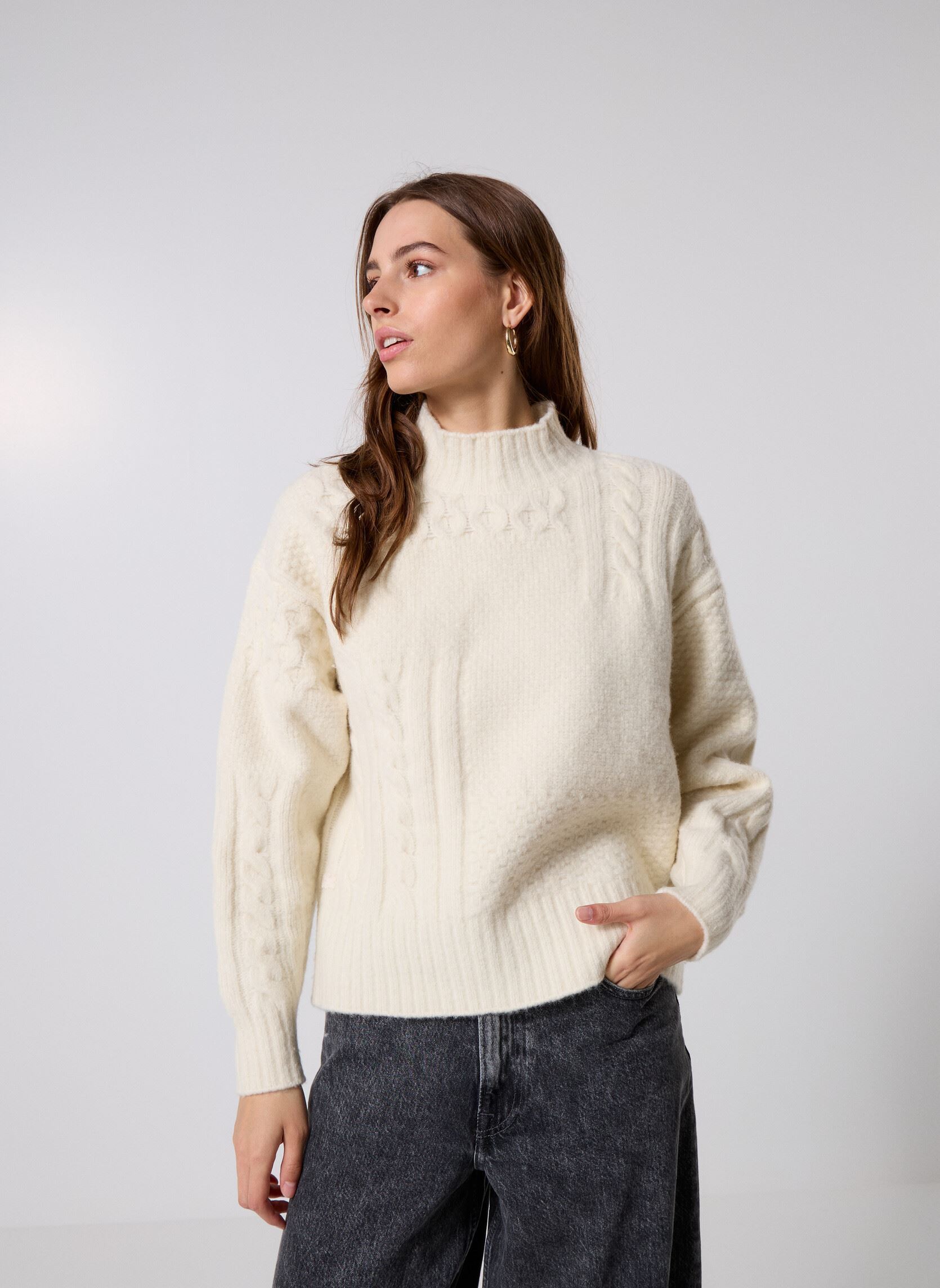 Jerseys Pull AF3974 mujer blanco Lacoste Jerseys Pull AF3974 mujer blanco LAPONIE