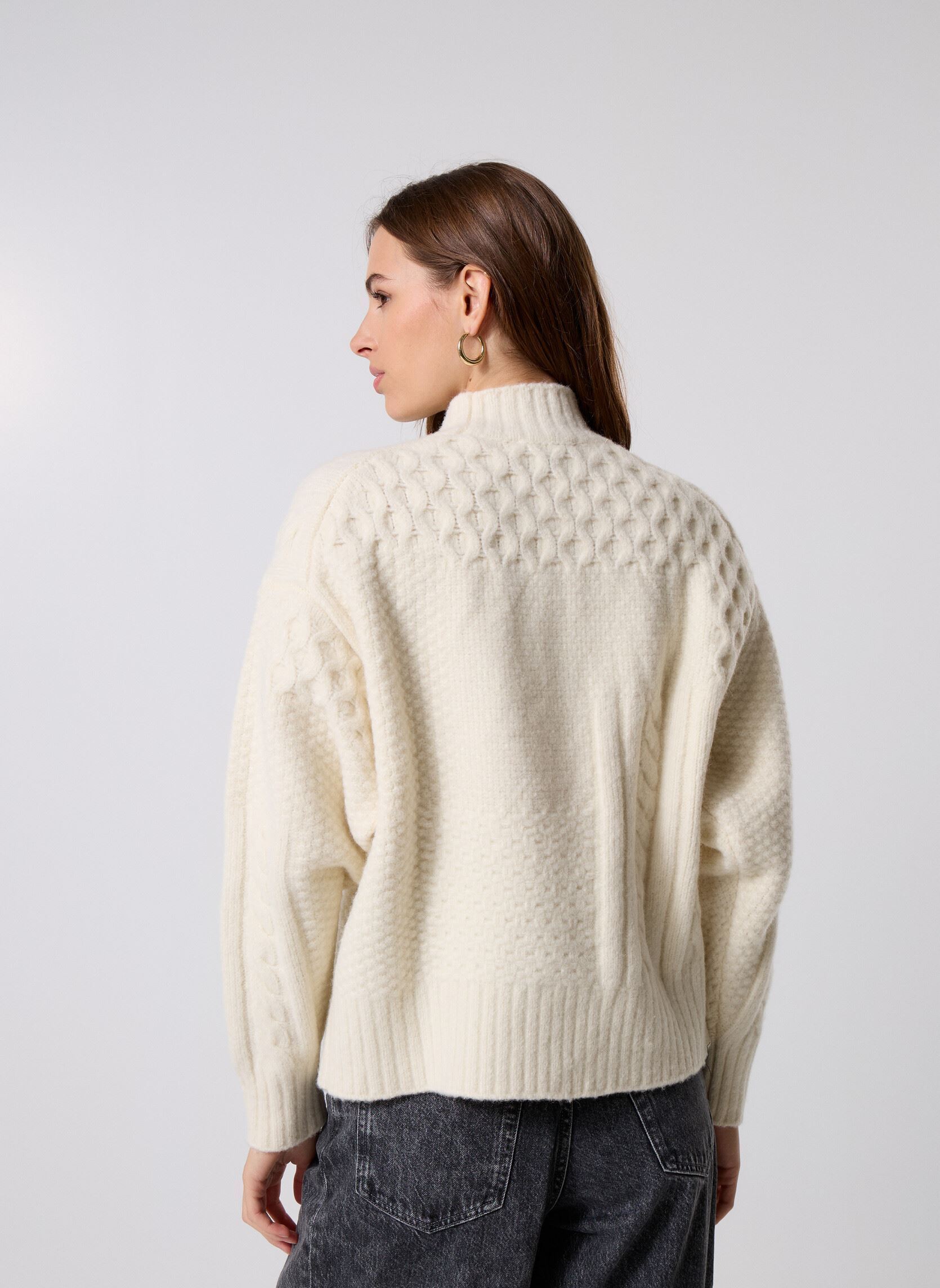 Jerseys Pull AF3974 mujer blanco Lacoste Jerseys Pull AF3974 mujer blanco LAPONIE