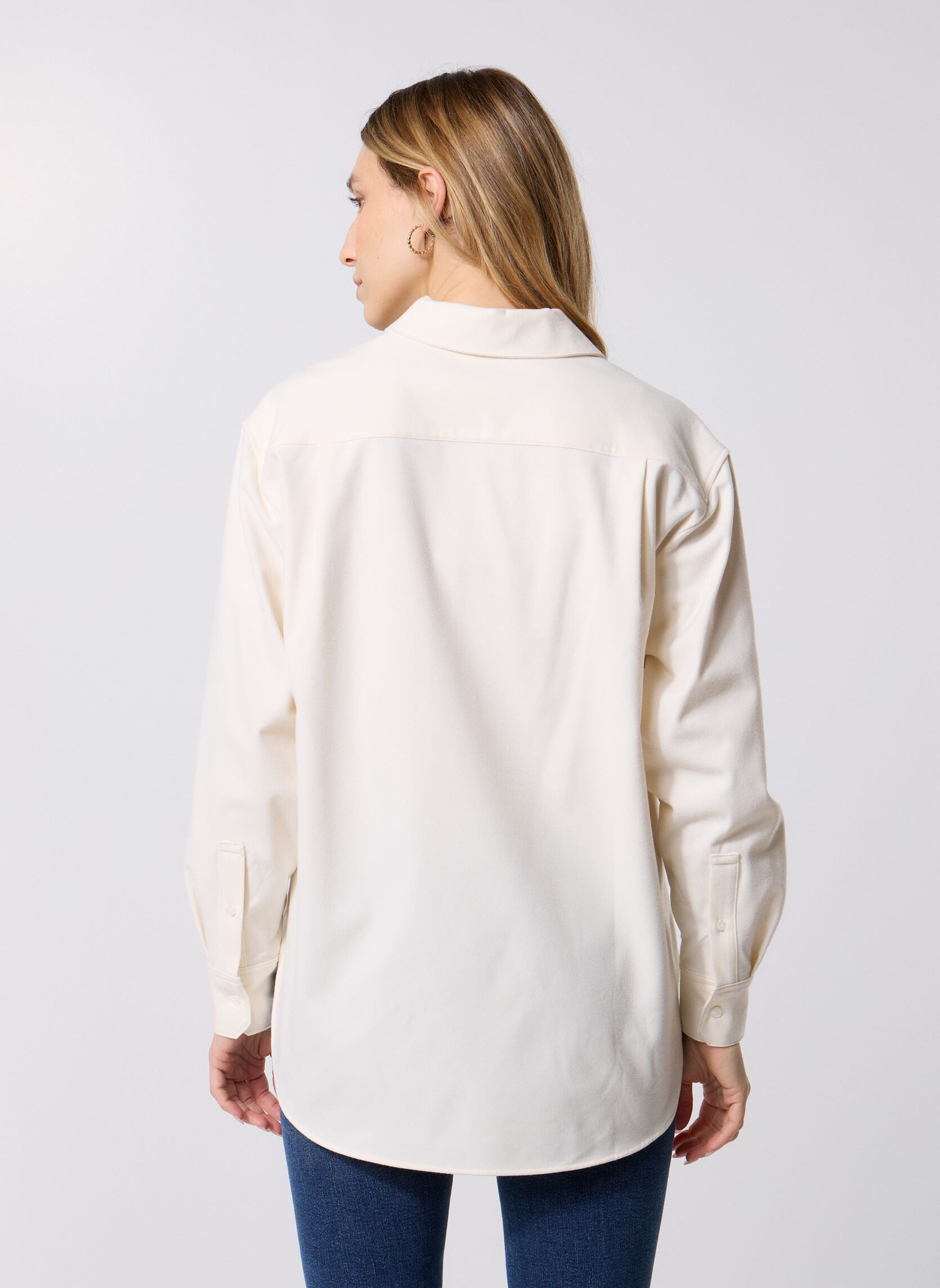 Polos manches longues Polo Flanelle CF5440 femme blanc Lacoste Polos manches longues Polo Flanelle CF5440 femme blanc LAPONIE