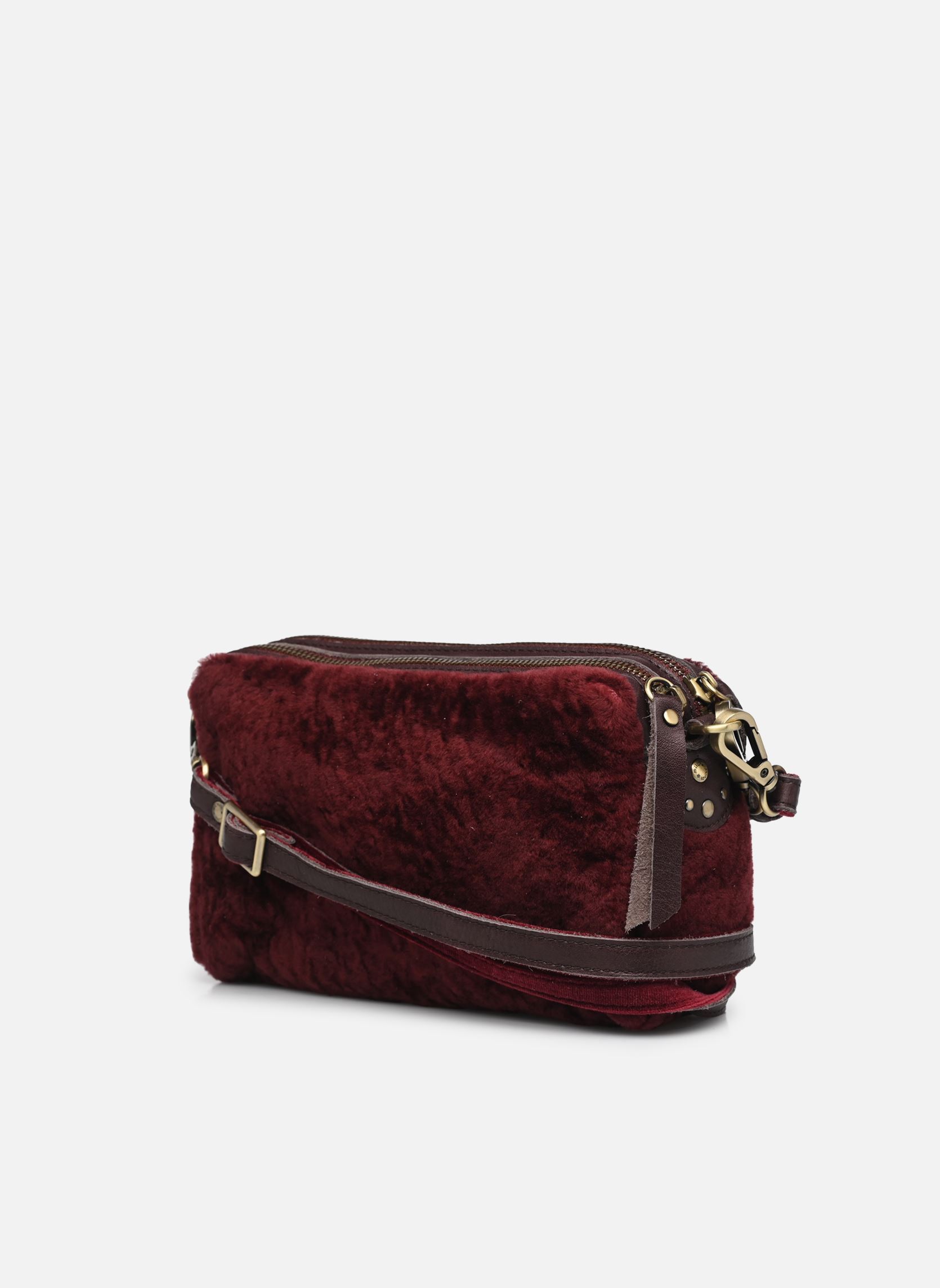Umhängetaschen Mama Xs Fu damen bordeaux Mila Louise Umhängetaschen Mama Xs Fu damen bordeaux POURPRE