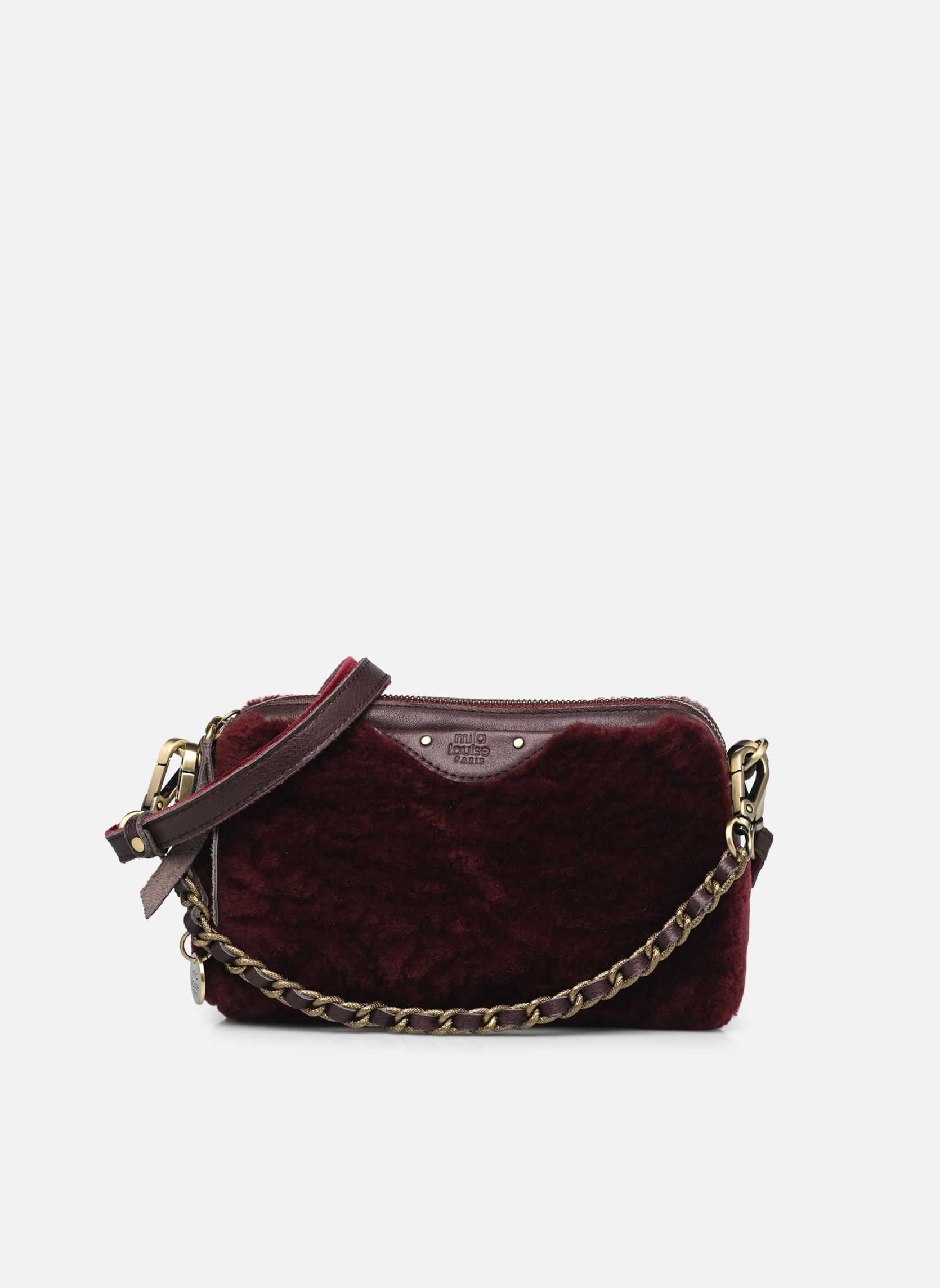 Umhängetaschen Mama Xs Fu damen bordeaux Mila Louise Umhängetaschen Mama Xs Fu damen bordeaux POURPRE