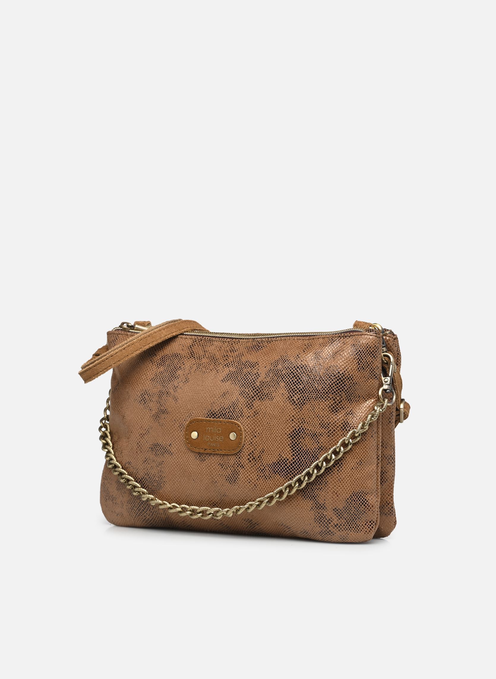 Bolsos de mano Natasha Ig mujer marrón Mila Louise Bolsos de mano Natasha Ig mujer marrón OCRE