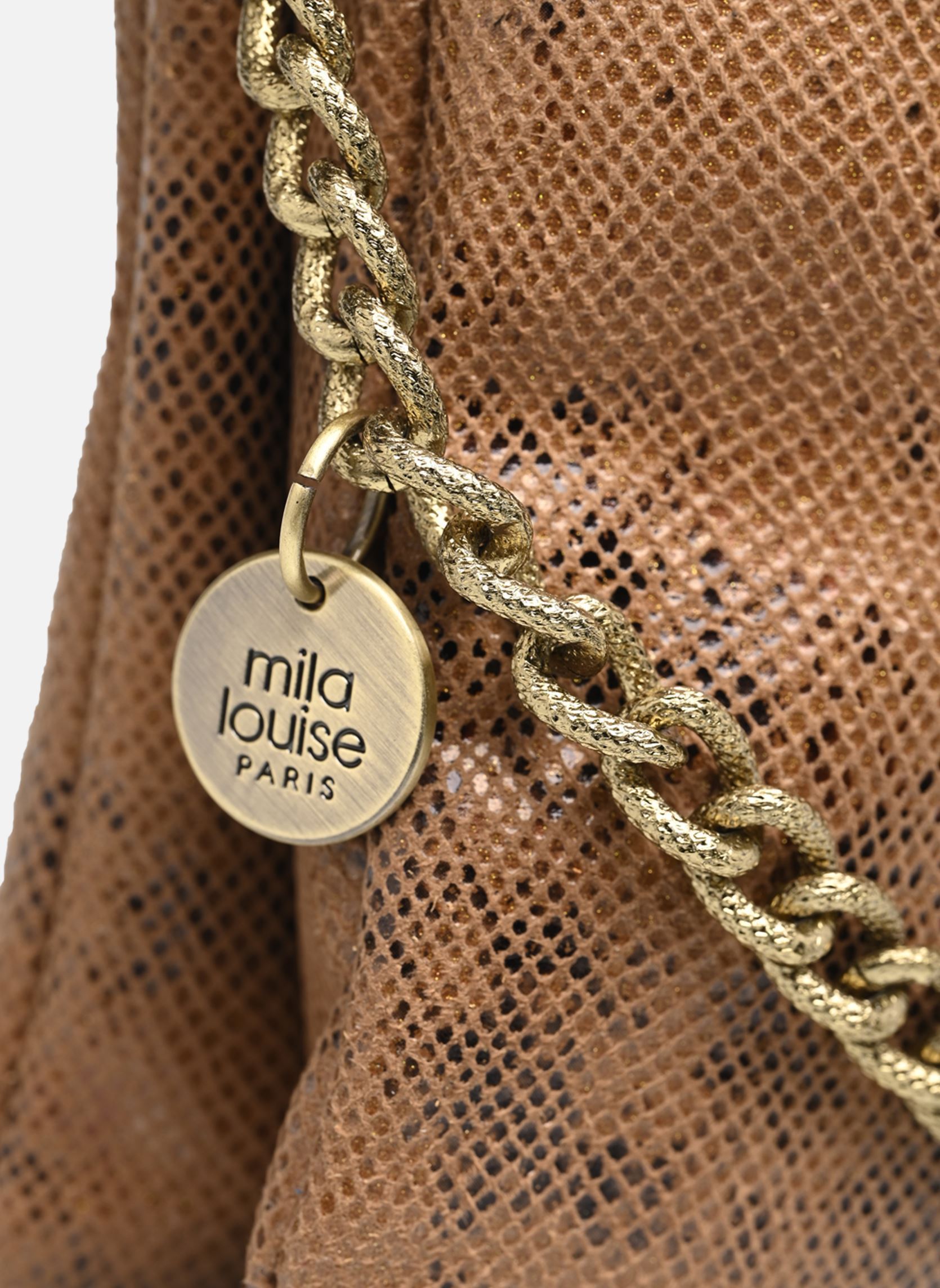 Bolsos de mano Natasha Ig mujer marrón Mila Louise Bolsos de mano Natasha Ig mujer marrón OCRE