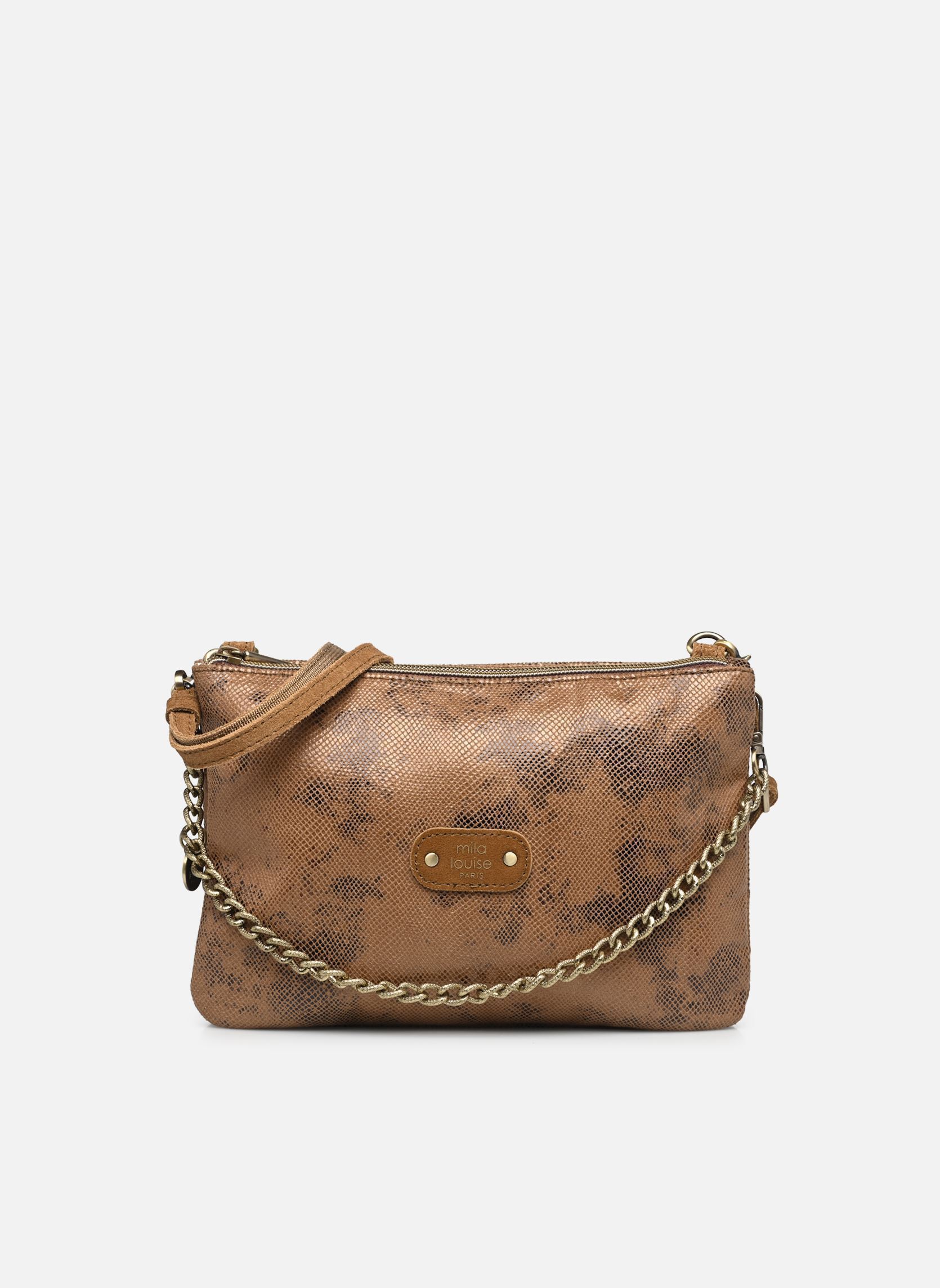 Bolsos de mano Natasha Ig mujer marrón Mila Louise Bolsos de mano Natasha Ig mujer marrón OCRE