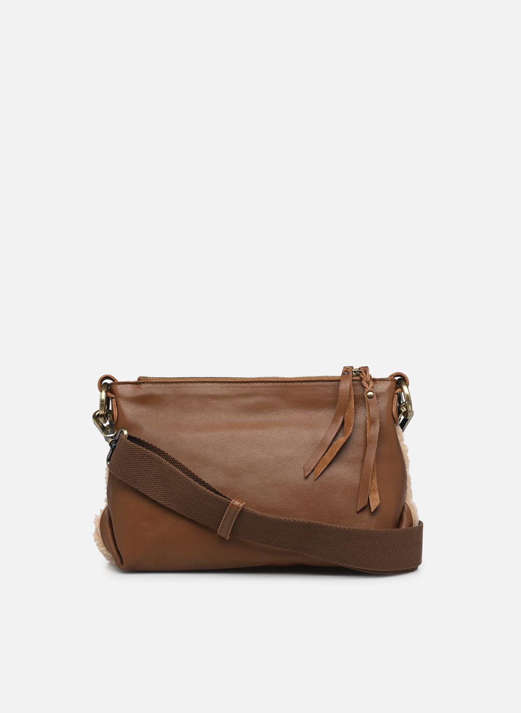 Umhängetaschen Noeli Xs T Shearling damen beige Mila Louise Umhängetaschen Noeli Xs T Shearling damen beige OCRE