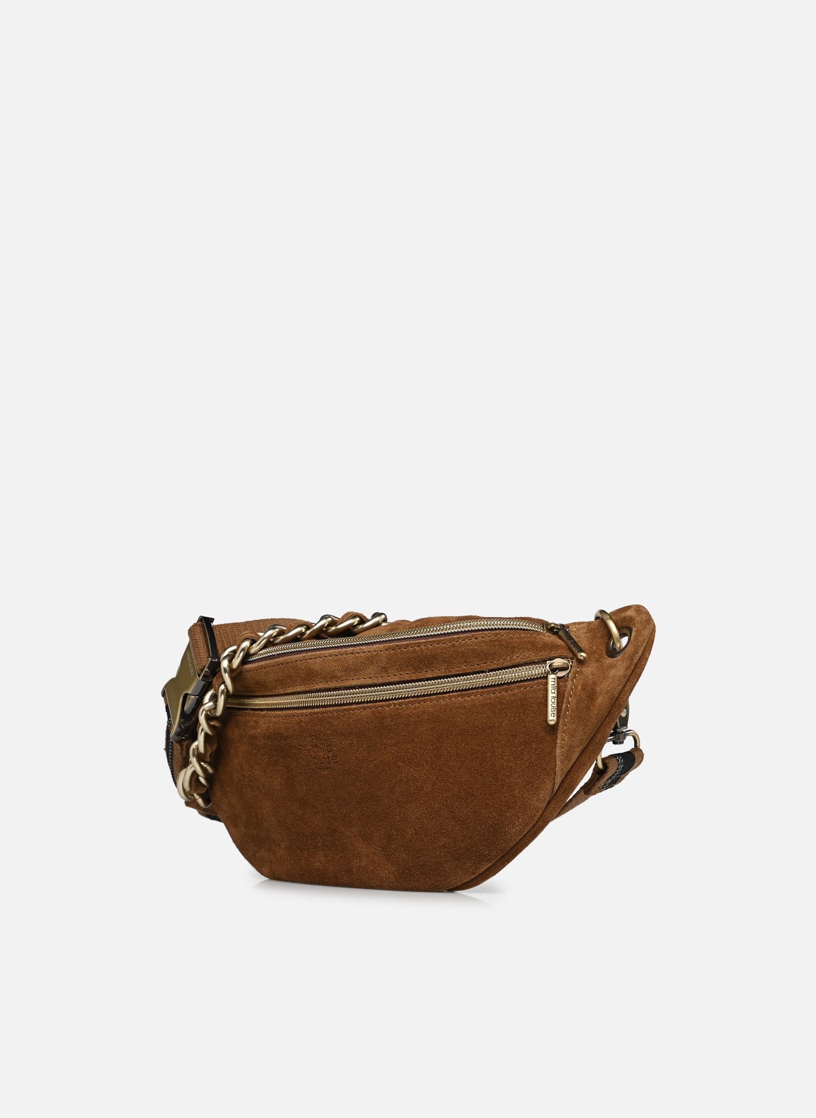 Banana Bag PETRA V damen braun Mila Louise Banana Bag PETRA V damen braun OCRE DARK