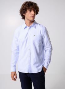 Chemises Chemise CH5625 homme bleu Lacoste Chemises Chemise CH5625 homme bleu PANORAMA / BLANC