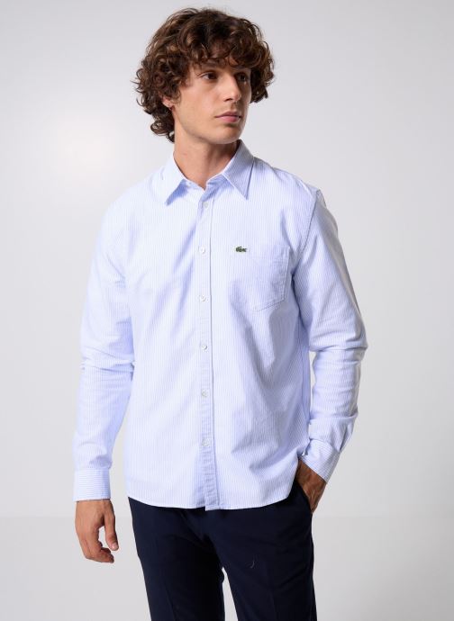 Lacoste Chemises Chemise CH5625 homme bleu