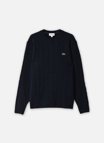 Pulls Pull Col Rond Torsadé AH2924 homme marine Lacoste Pulls Pull Col Rond Torsadé AH2924 homme marine MARINE