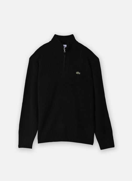 Lacoste Pulls Pull Demi-Zip AH3052 homme noir