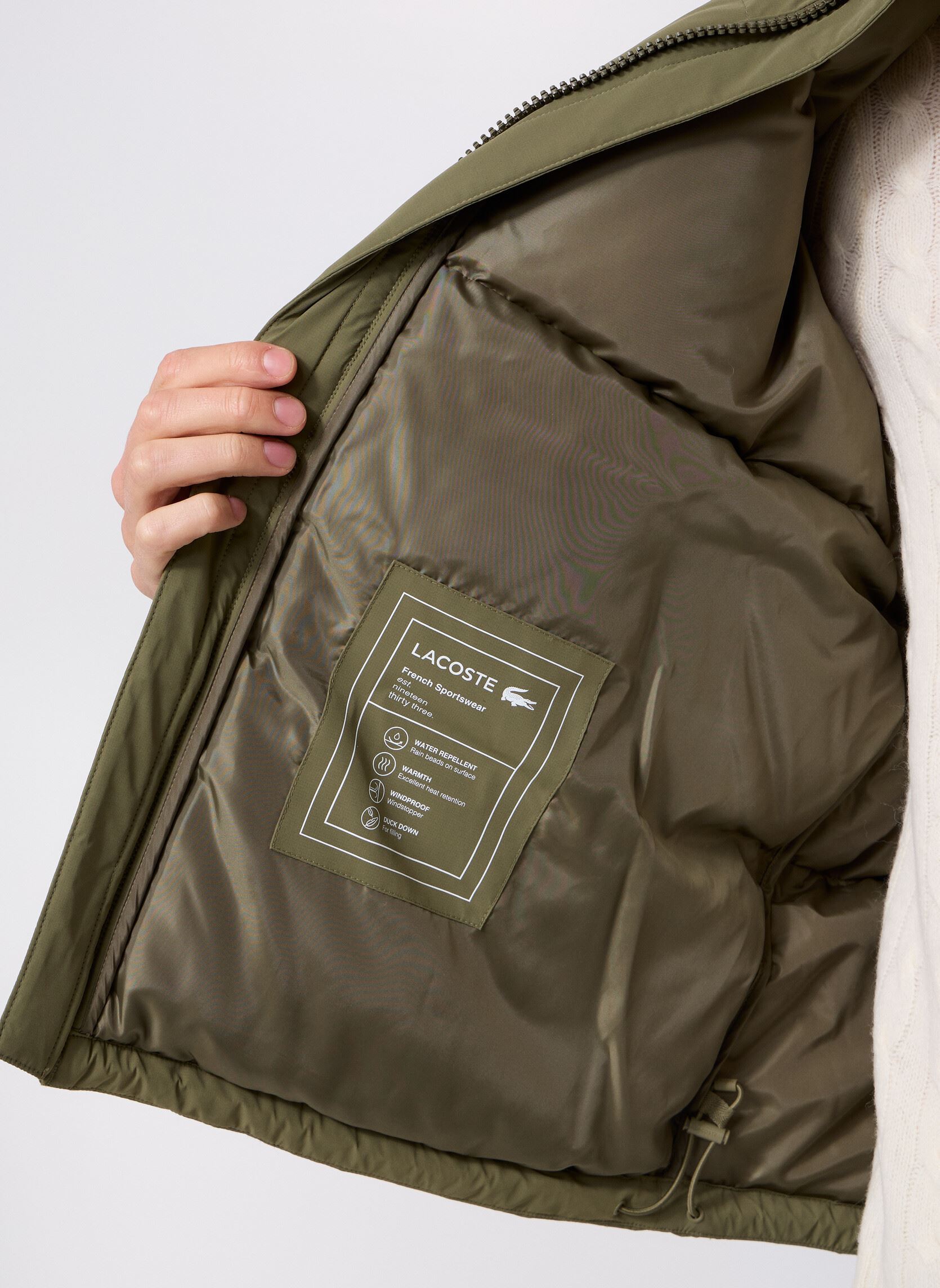 Doudounes Doudoune BH5154 homme vert Lacoste Doudounes Doudoune BH5154 homme vert OLIVE 06Y